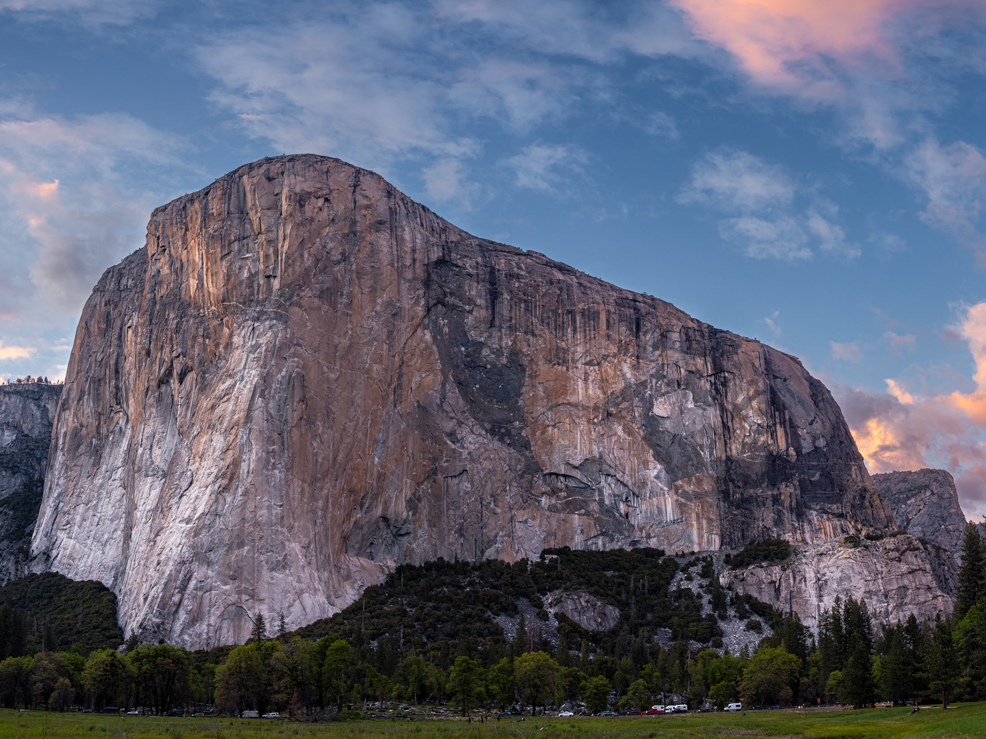 El Capitan at Sunset