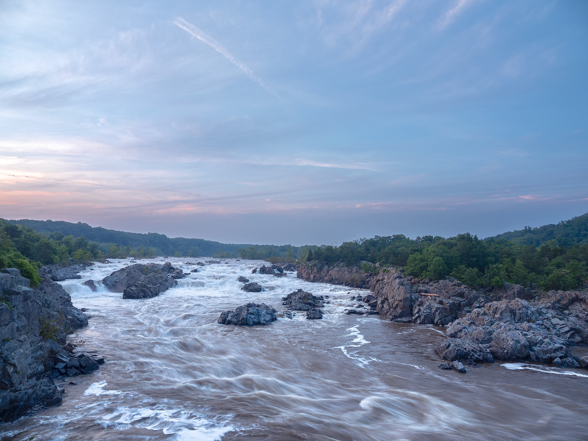 Great Falls Sunset