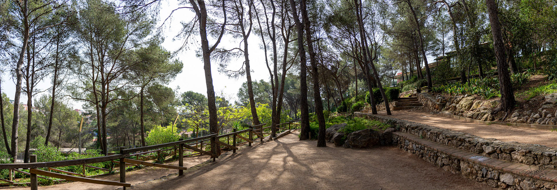 Panorámica con 10 fotos