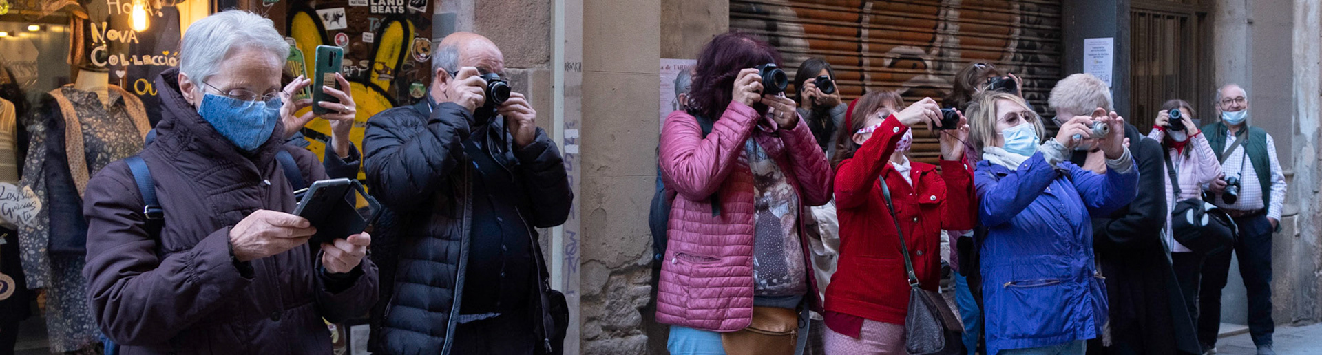 Hacer fotos de las salidas