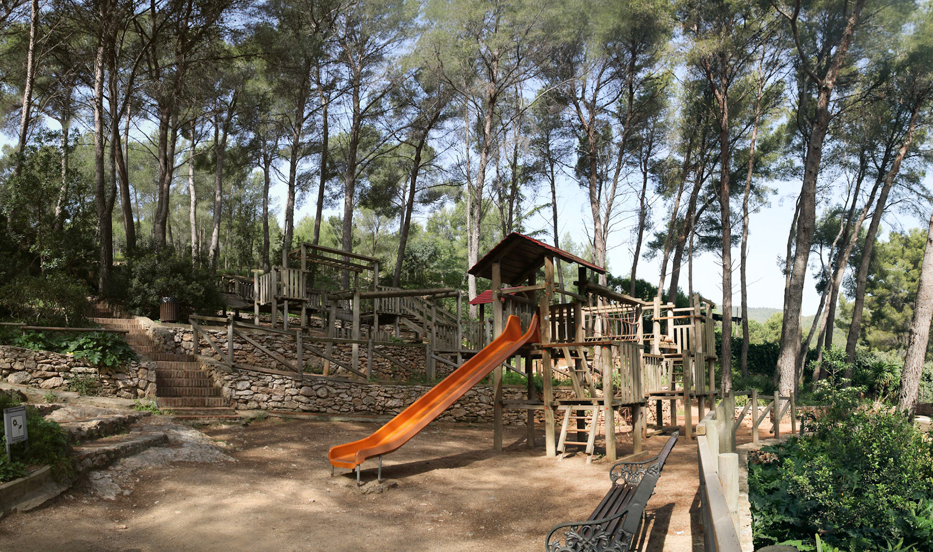 Panorámica con 4 fotos
