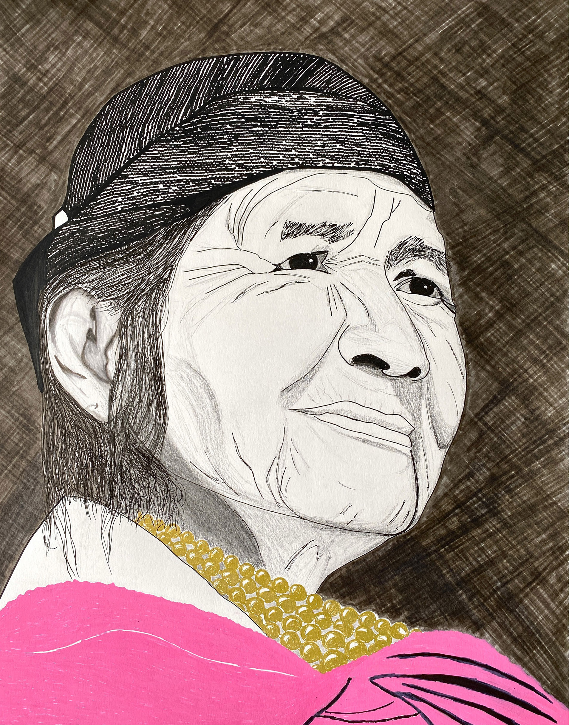 Mujer Otavaleña (Otavalean Woman), 2022.