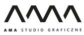 logotyp AMA studio graficzne Kraków