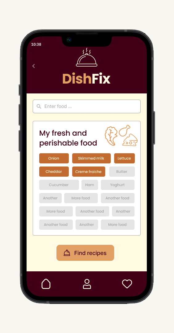 Fresh food entry