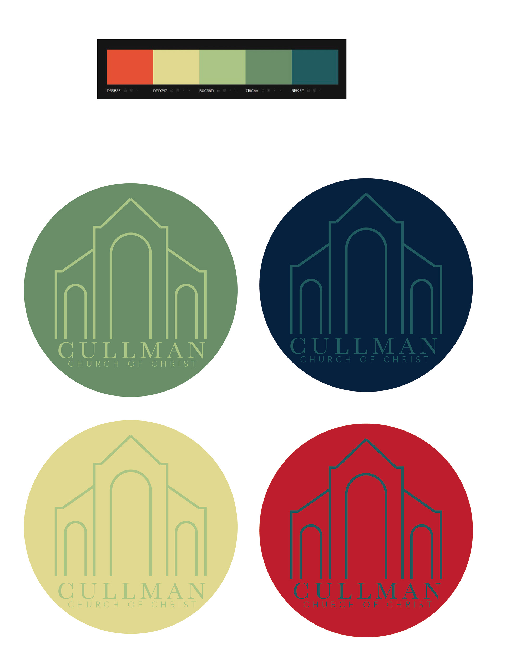 Logo redesign- color palette #1