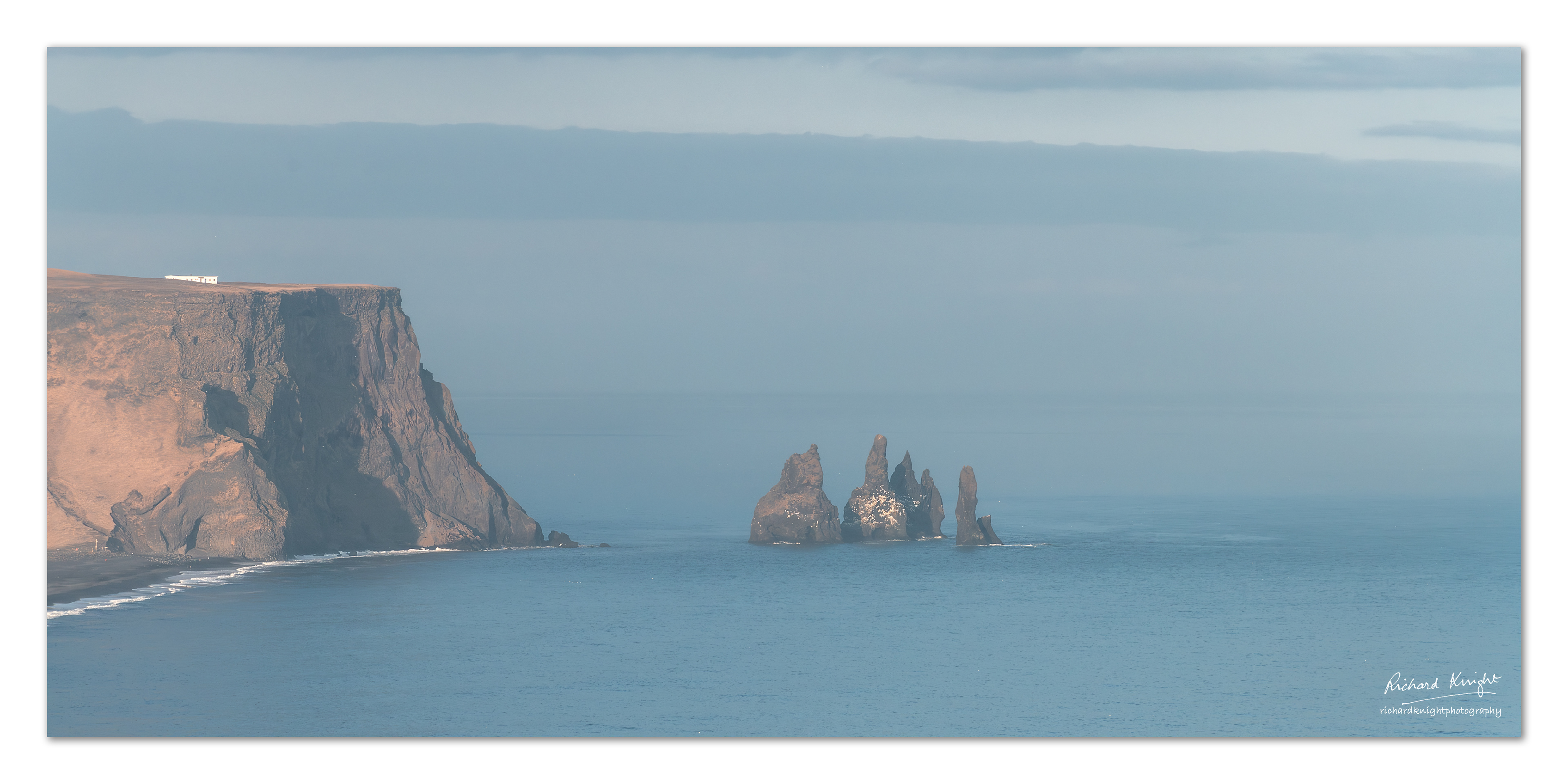 Sea mounts off of Vik