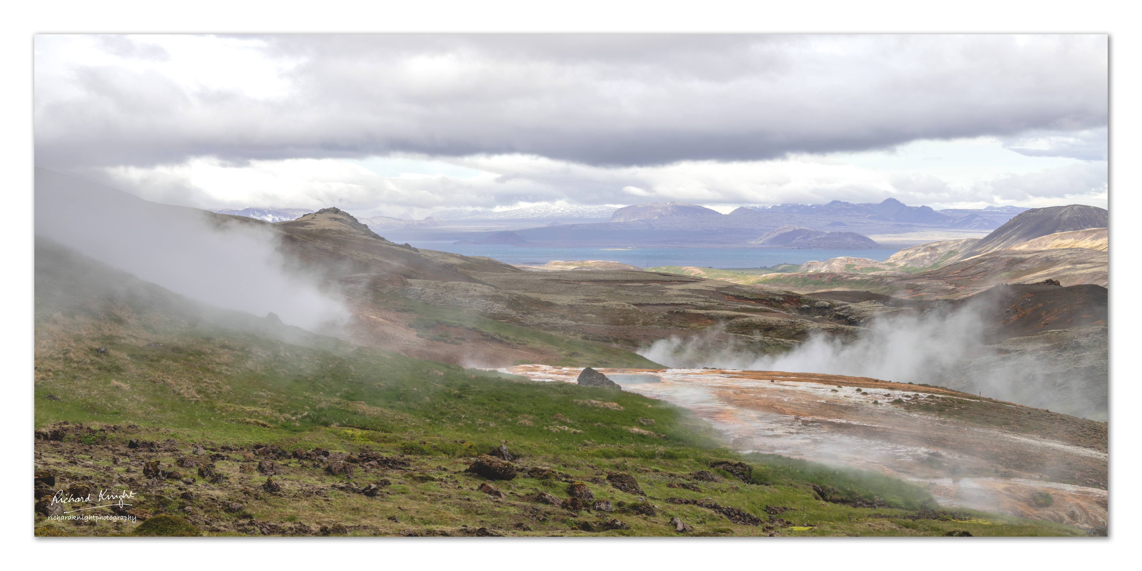 A hot spring in the Hengill area