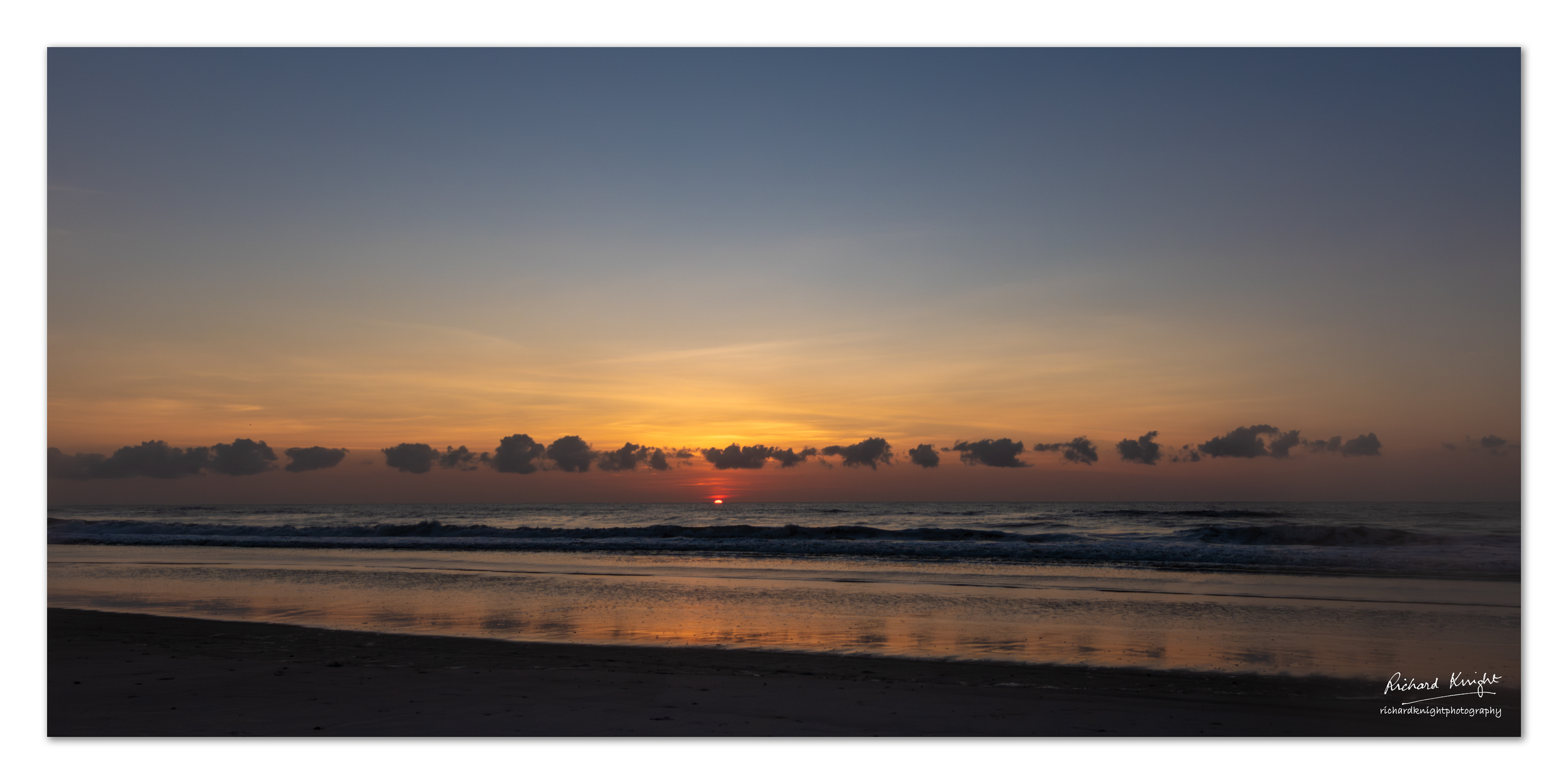 Sunrise over Amelia Island