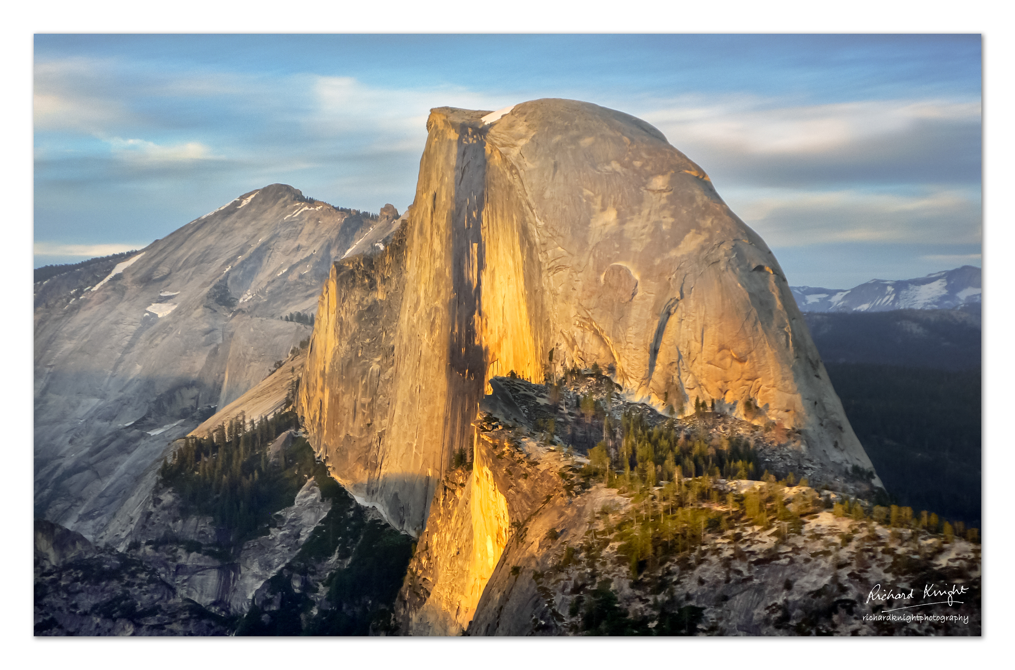 Sunset on Half Dome, Yosemite