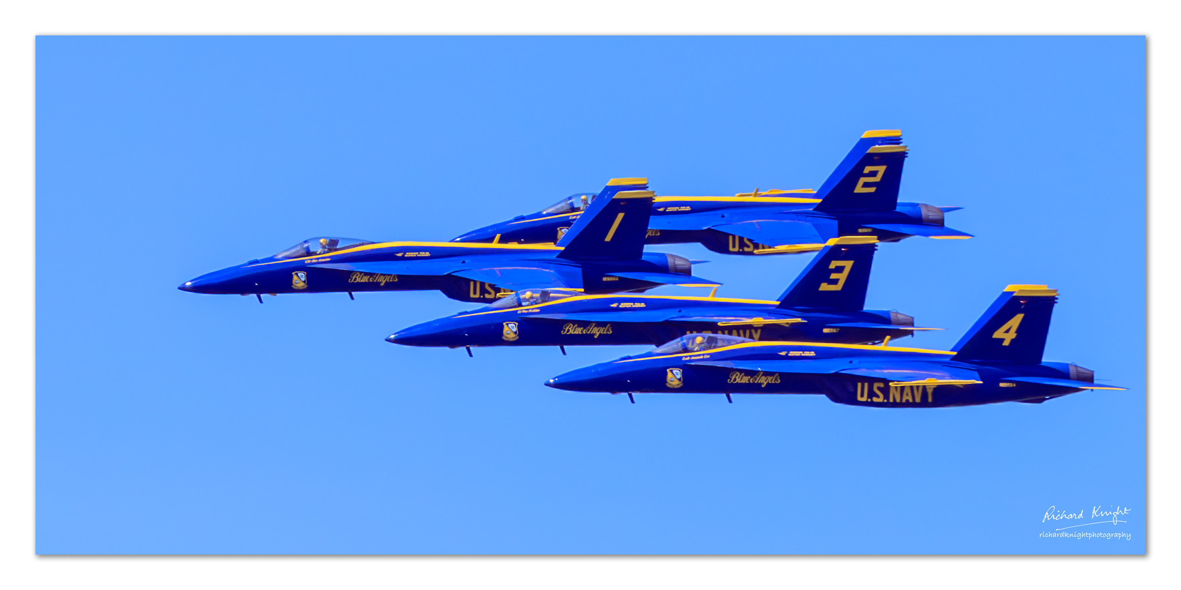 The Blue Angels air show at Vero Beach