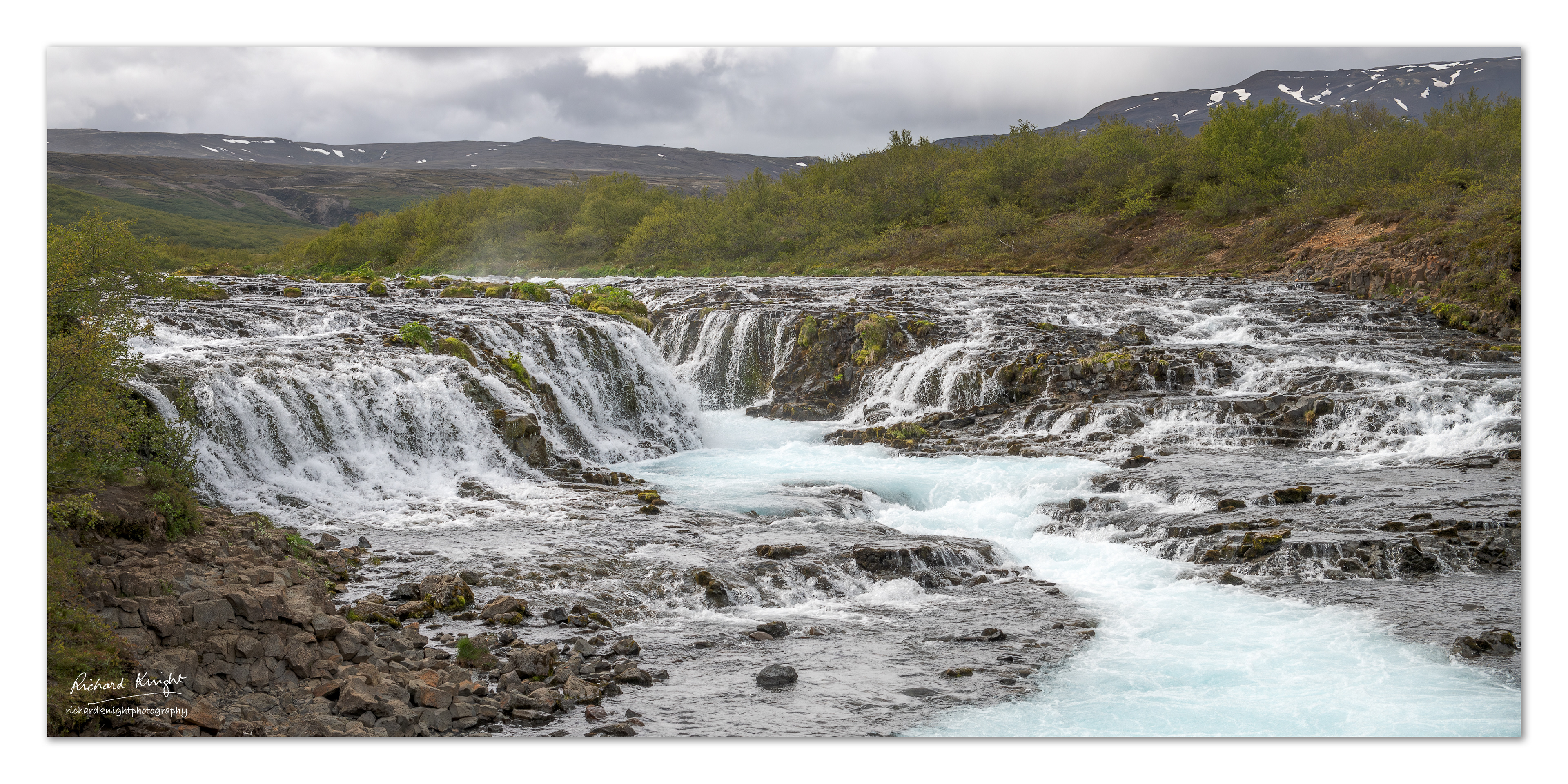 Bruarfoss in the Reykholt area of Southern Iceland