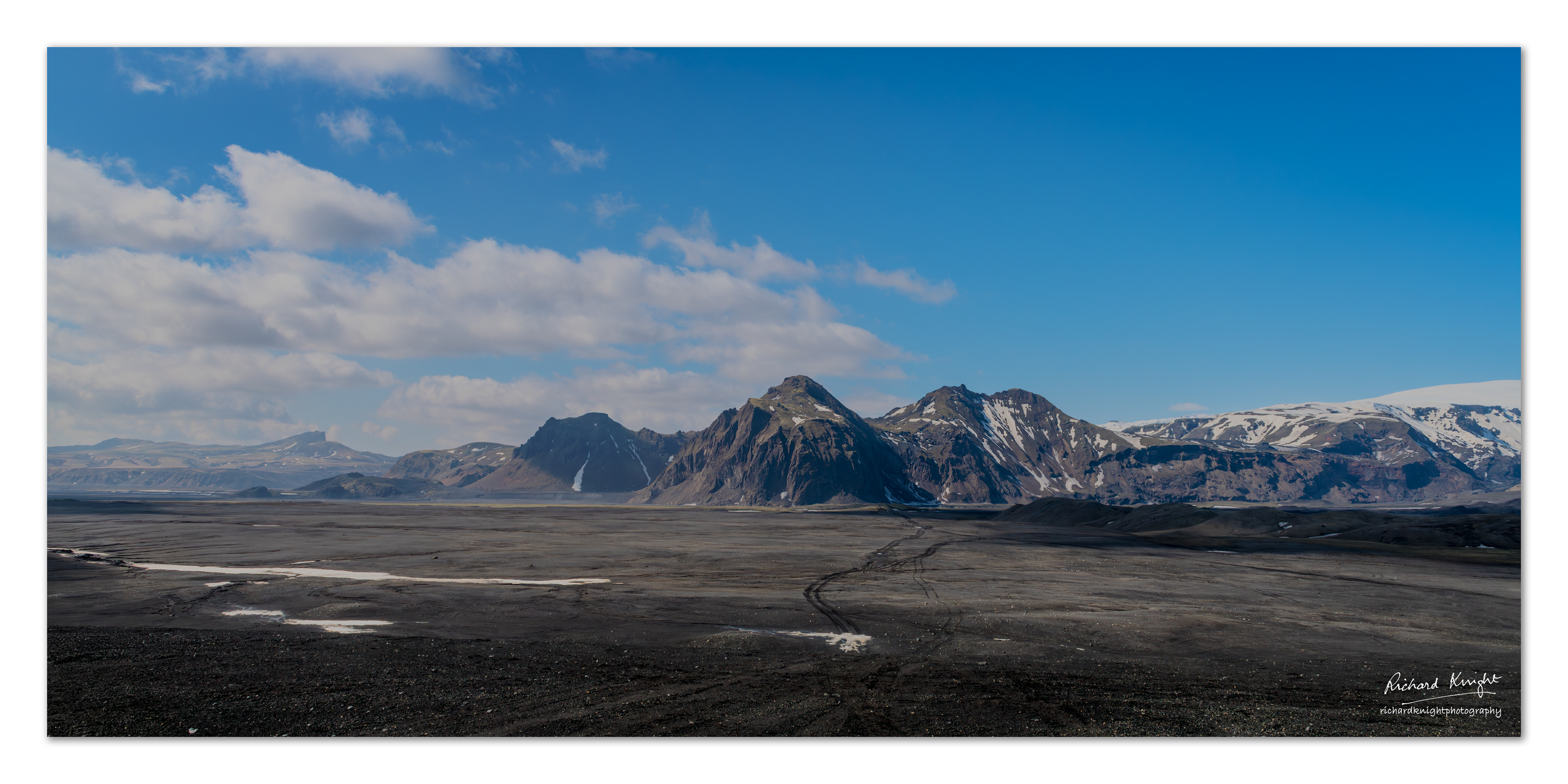 A tephra plain near Myrdalsjokull