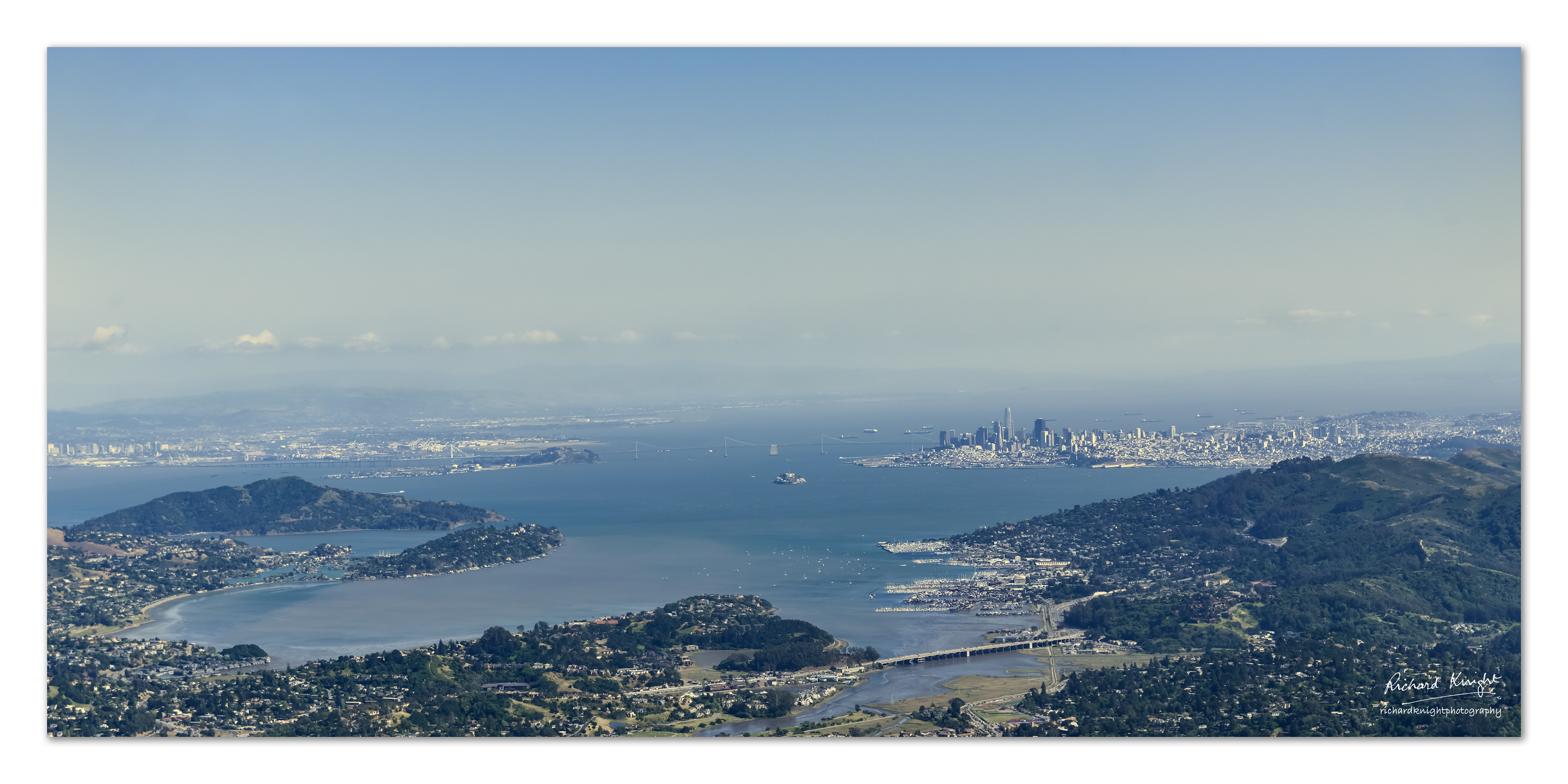 San Francisco Bay from Mount Tamalpais