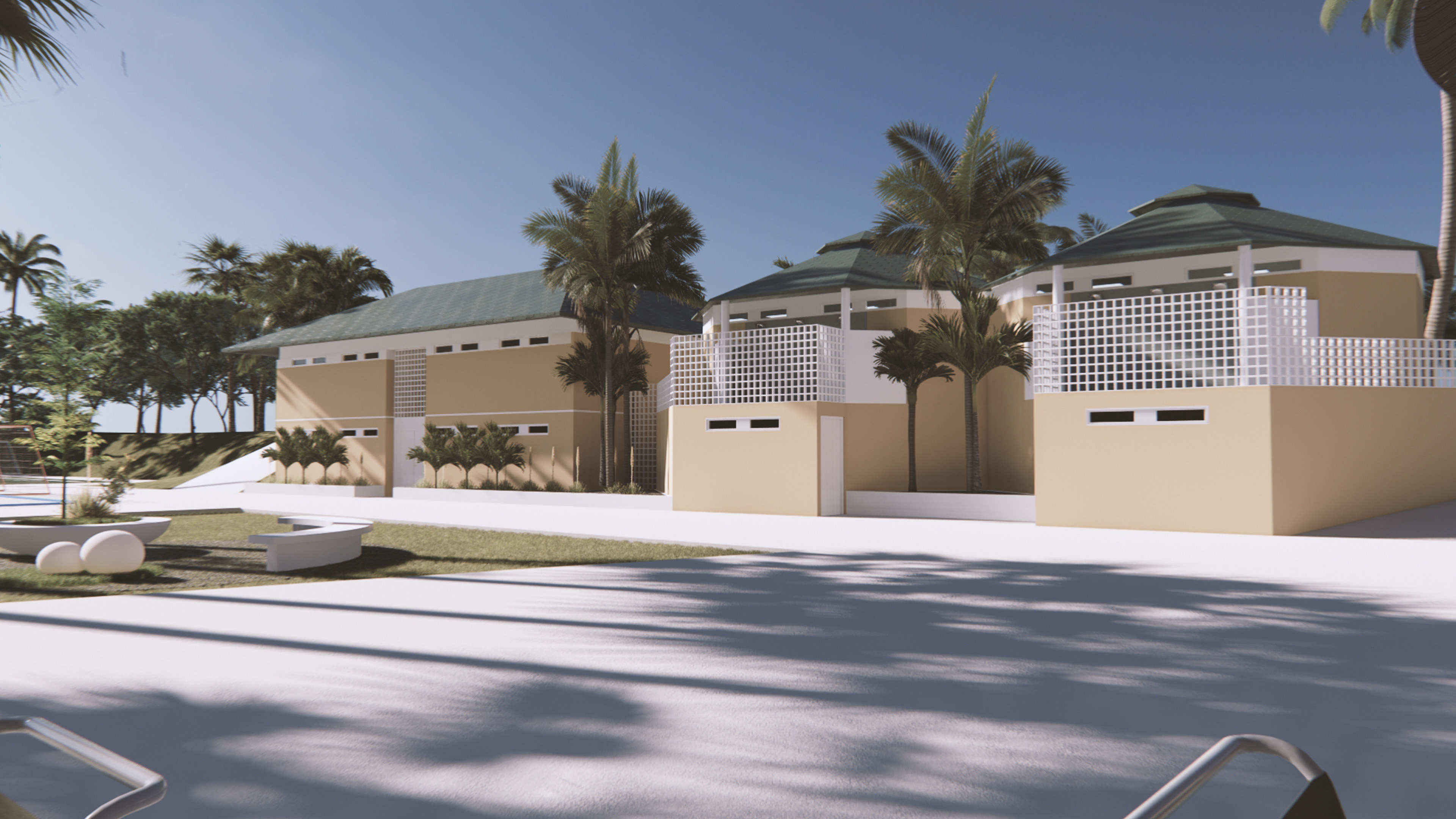 Washrooms & deposit renovation