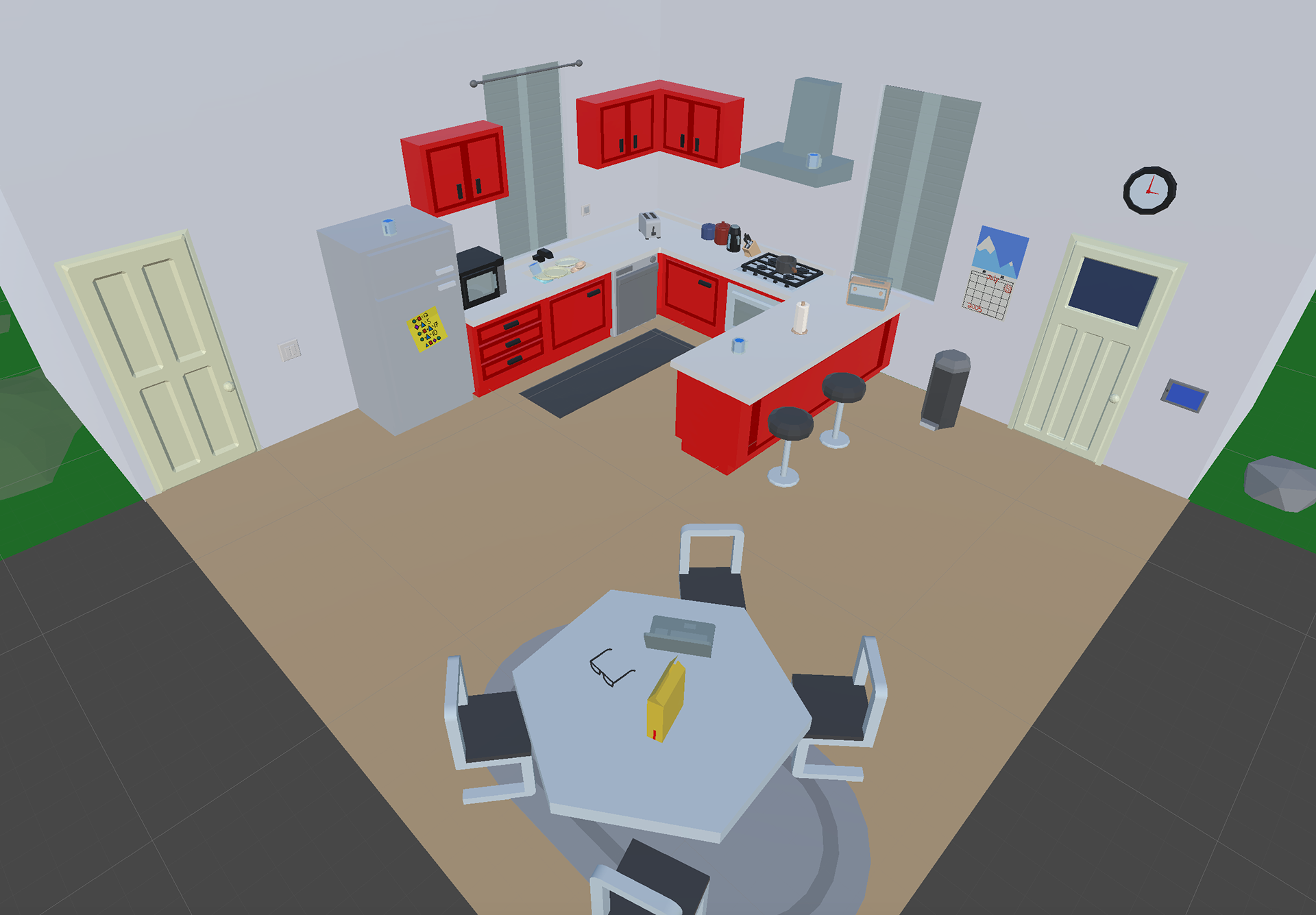 Level 2 - Kitchen