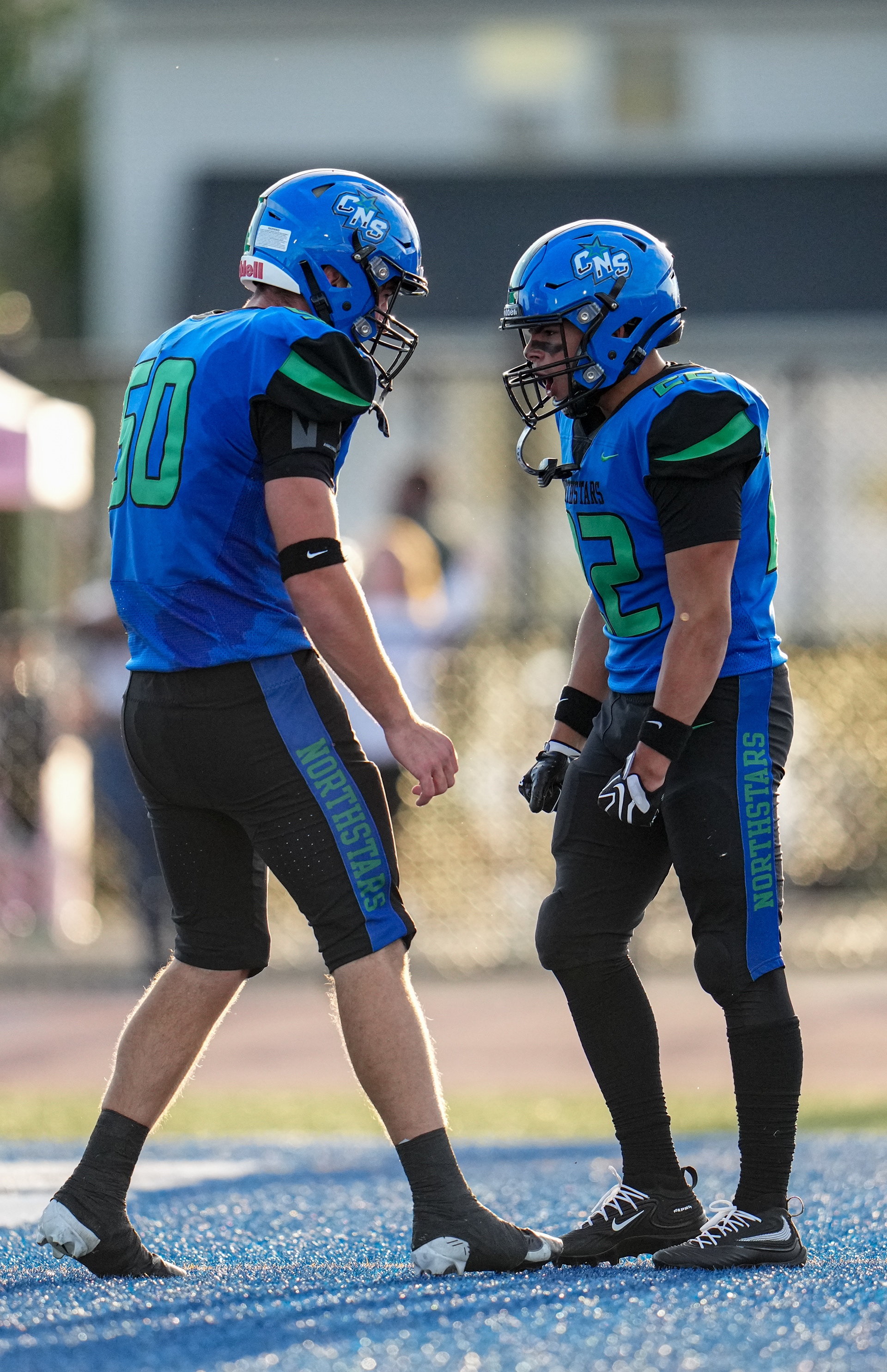 Cicero-North celebrates a touchdown following a long drive against Corning Painted Post on September 4th, 2026