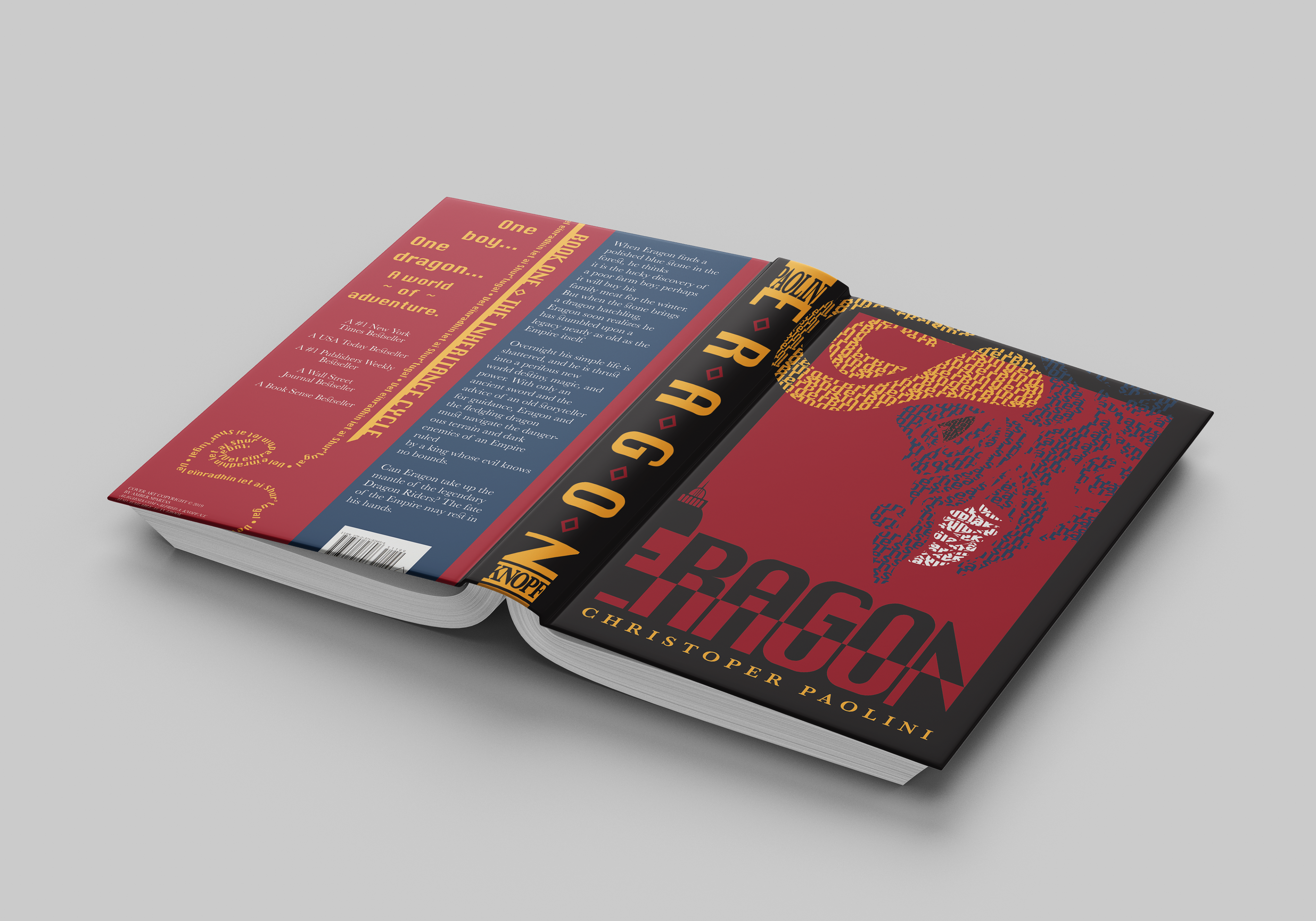 Front and Back Cover Design Book Mockup