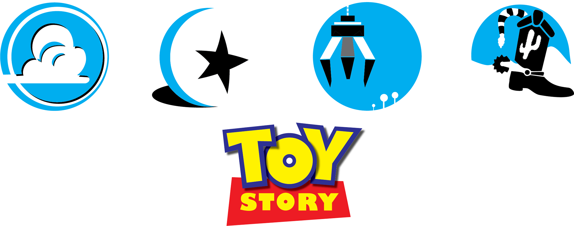 Movie Study Assignment - 4 icons - Pencil & Illustrator