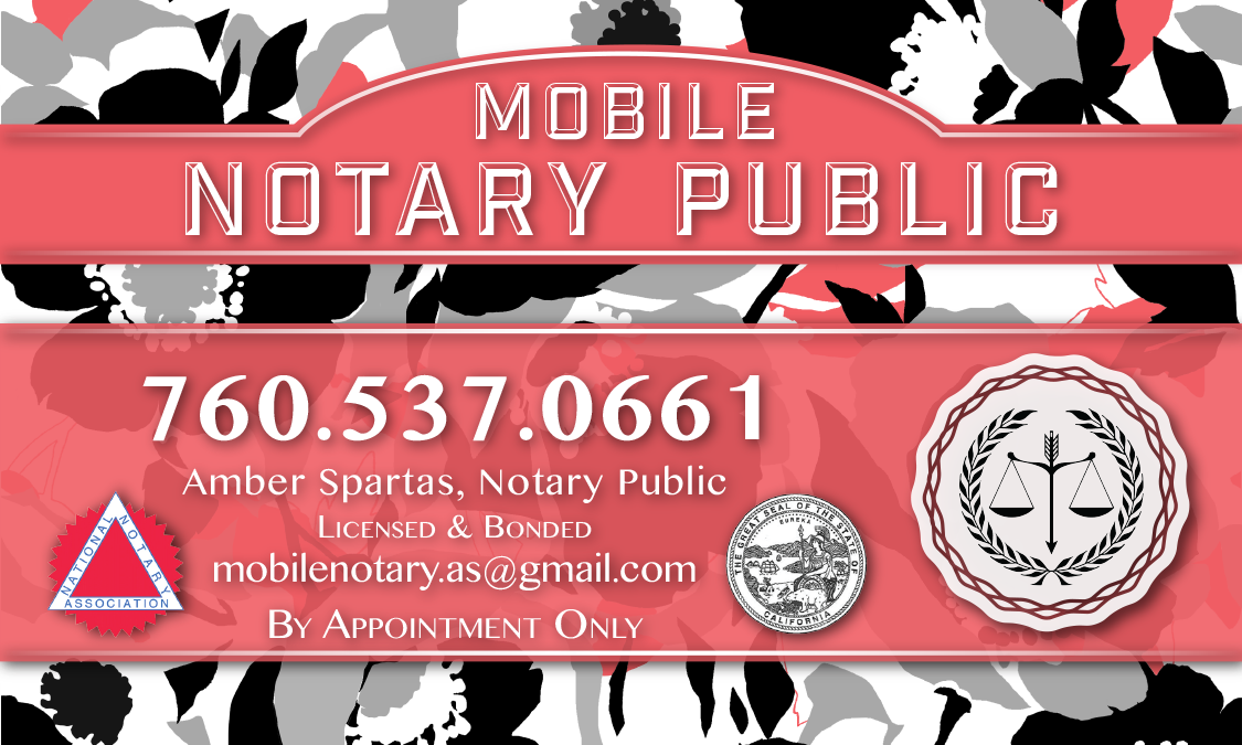 Mobile notary - illustrator