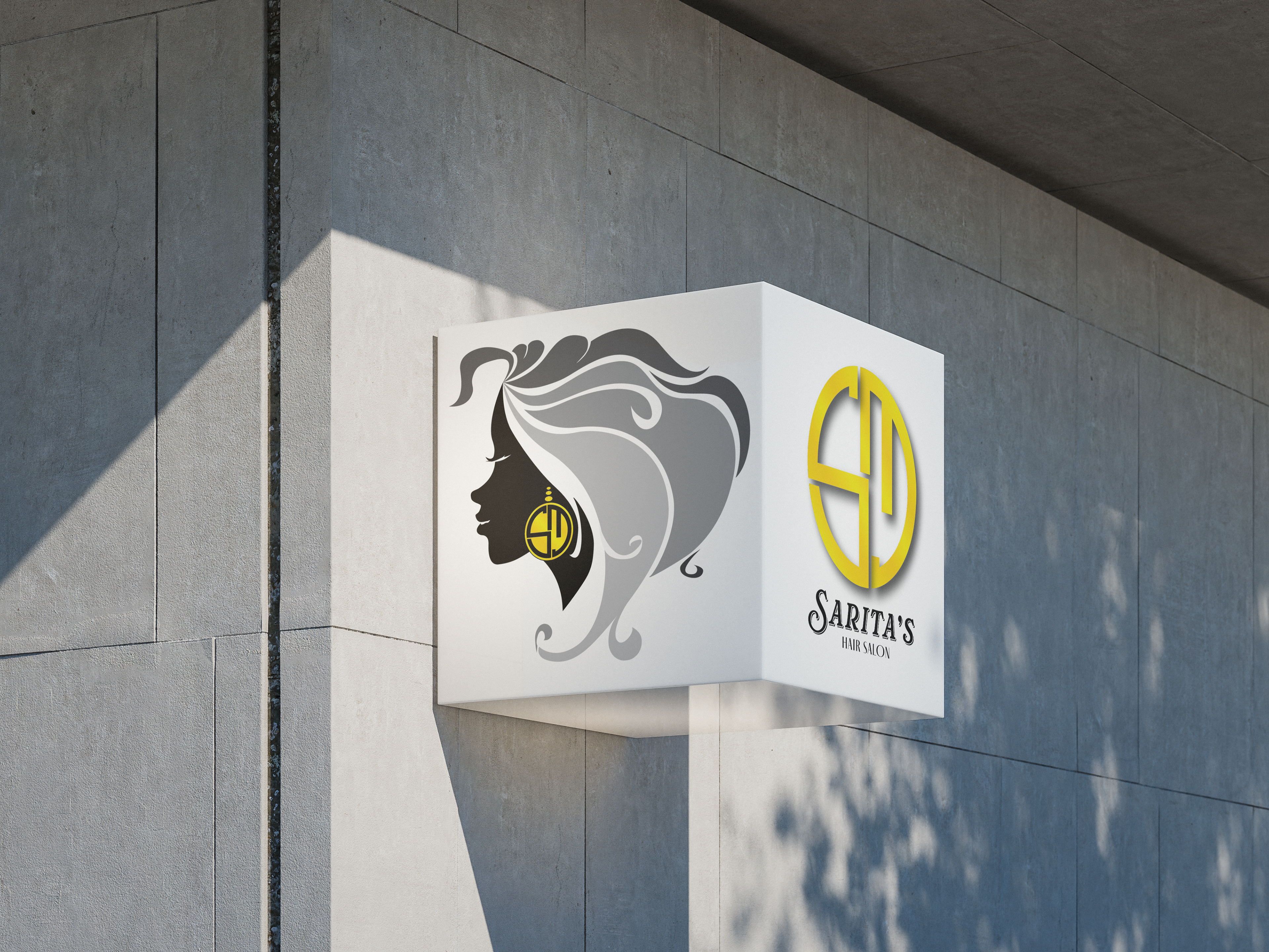 Sarita's Store Sign Mockup