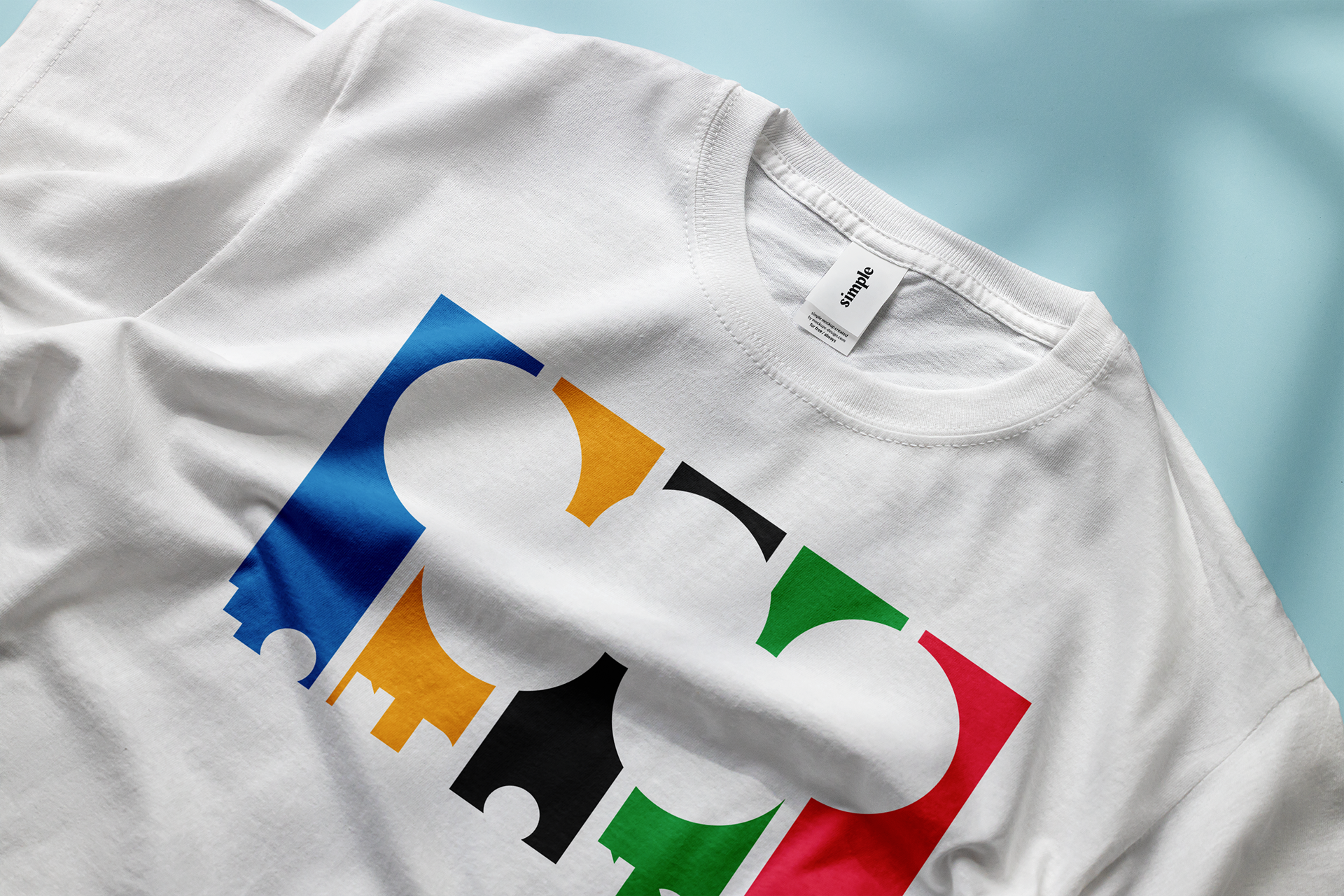 T-Shirt Mockup - London 2012 Promo Logo Redesign - 1st Version set of Logos