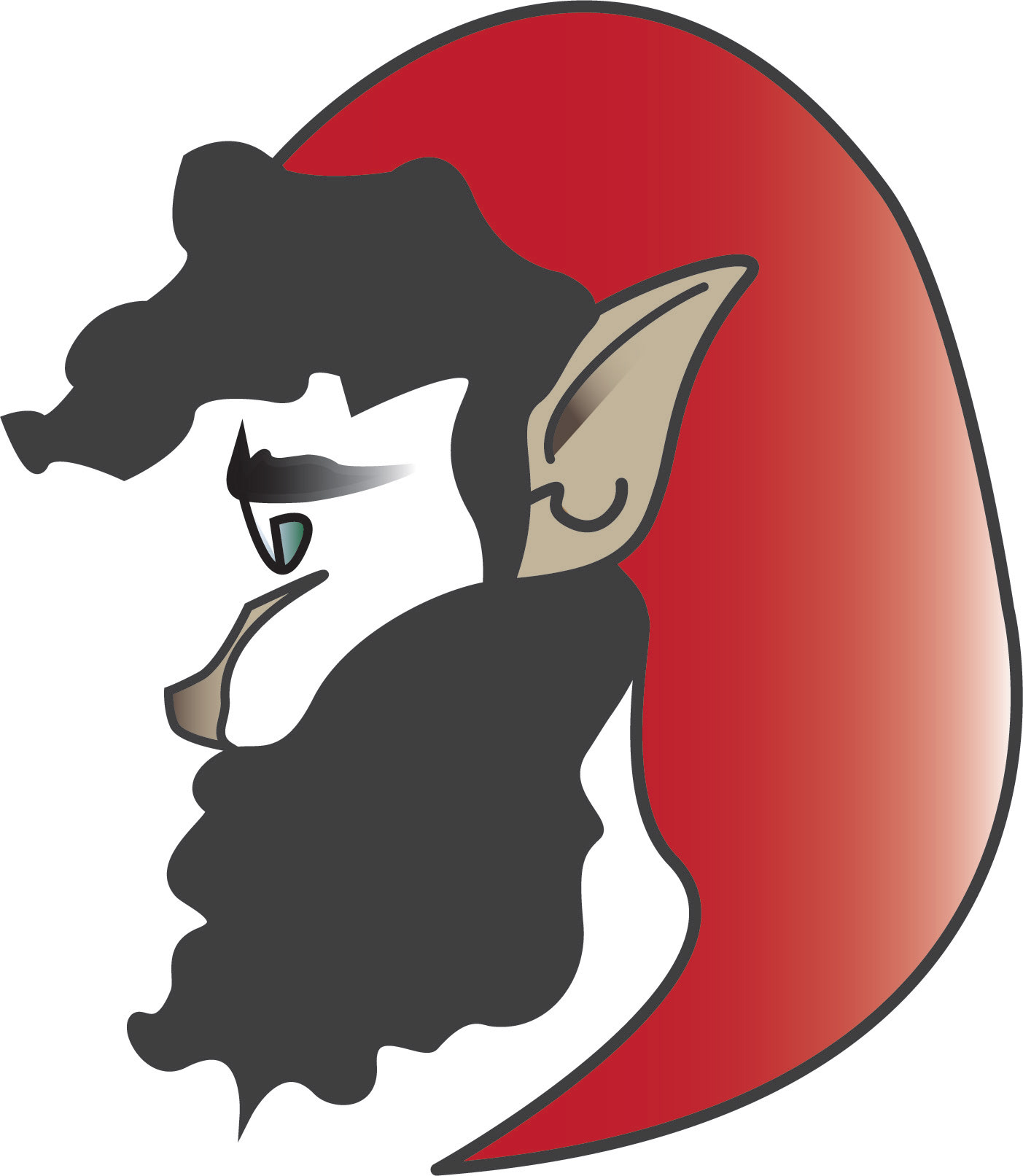 Garden Elfs - 1st Logo - Pencil & Illustrator