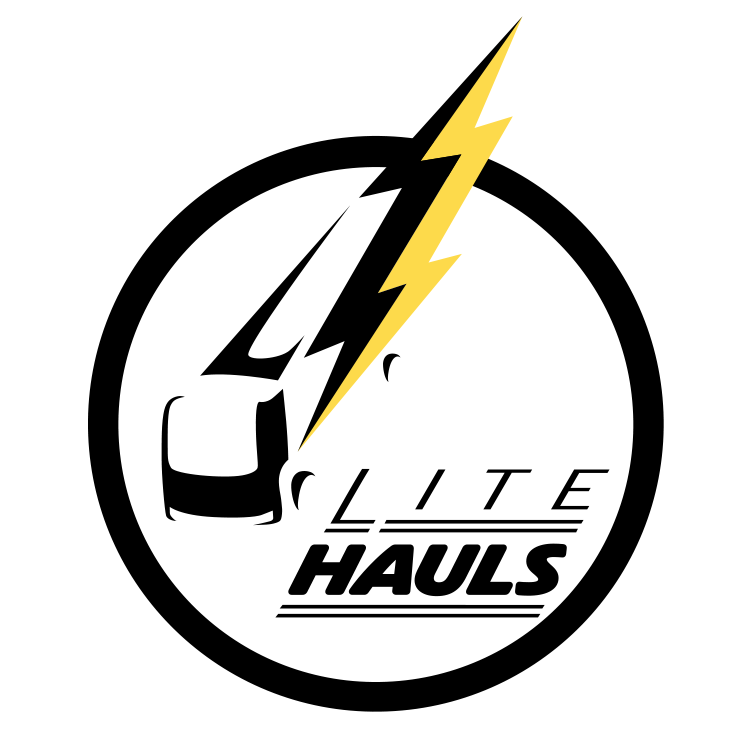 Lite Hauls - Logo with limited words - illustrator