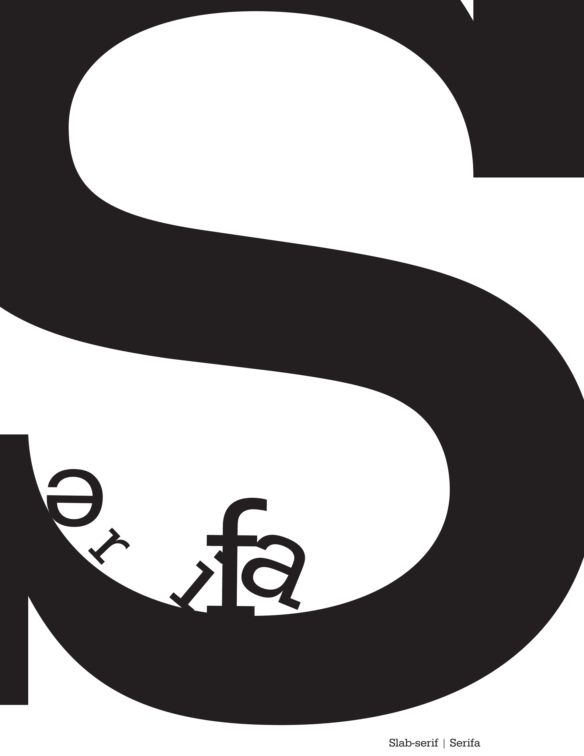 Serifa - Font Classification - Illustrator