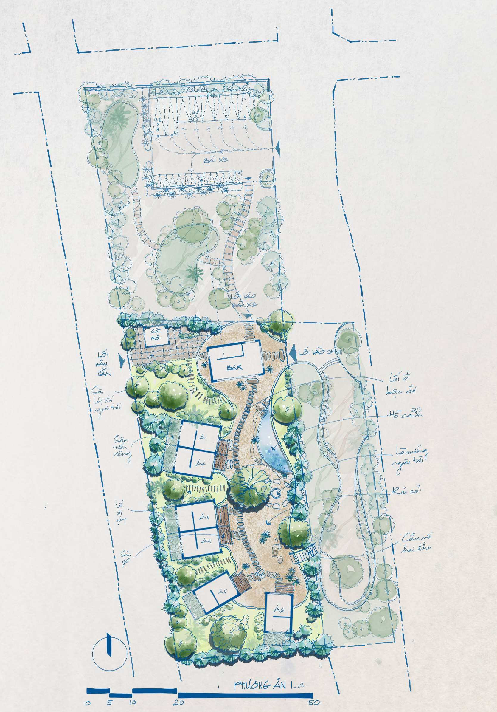 HAI HOA HIDEOUT | MASTERPLAN | Option 2