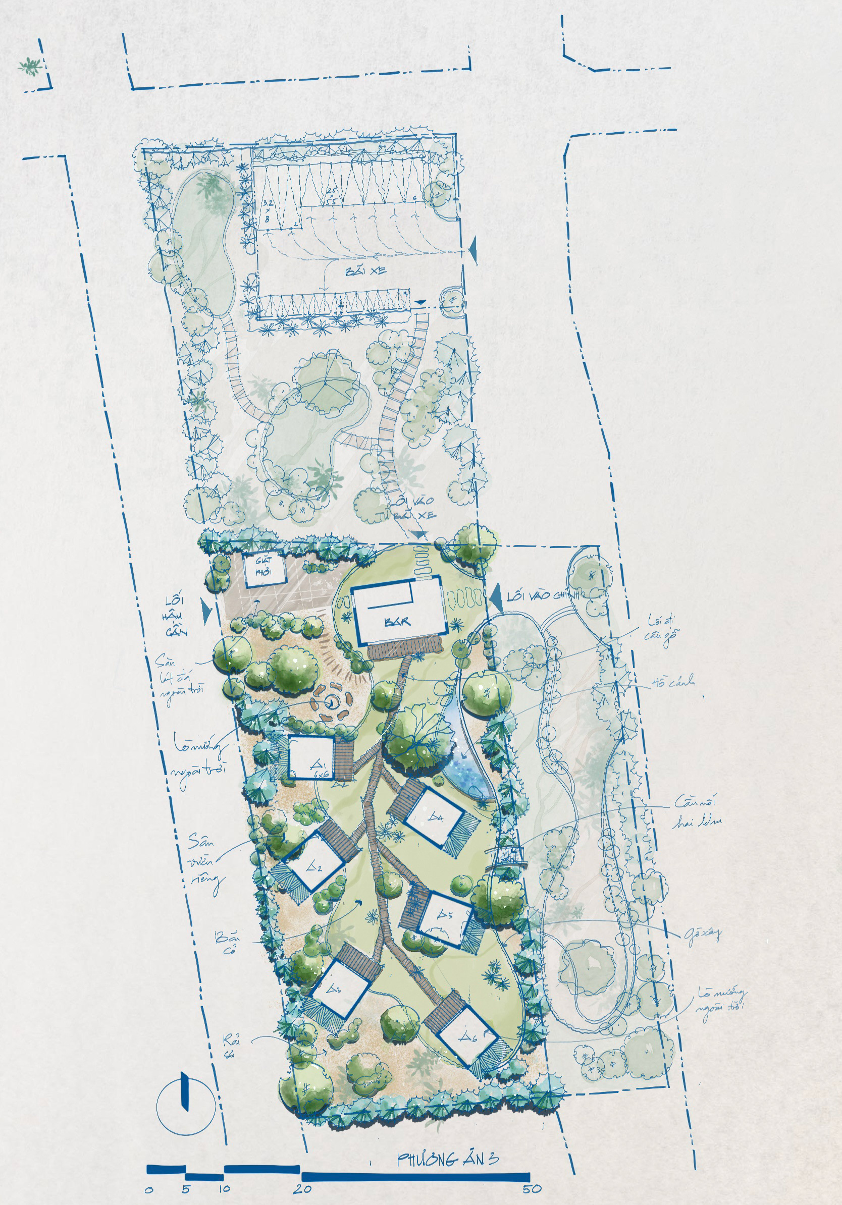 HAI HOA HIDEOUT | MASTERPLAN | Option 4