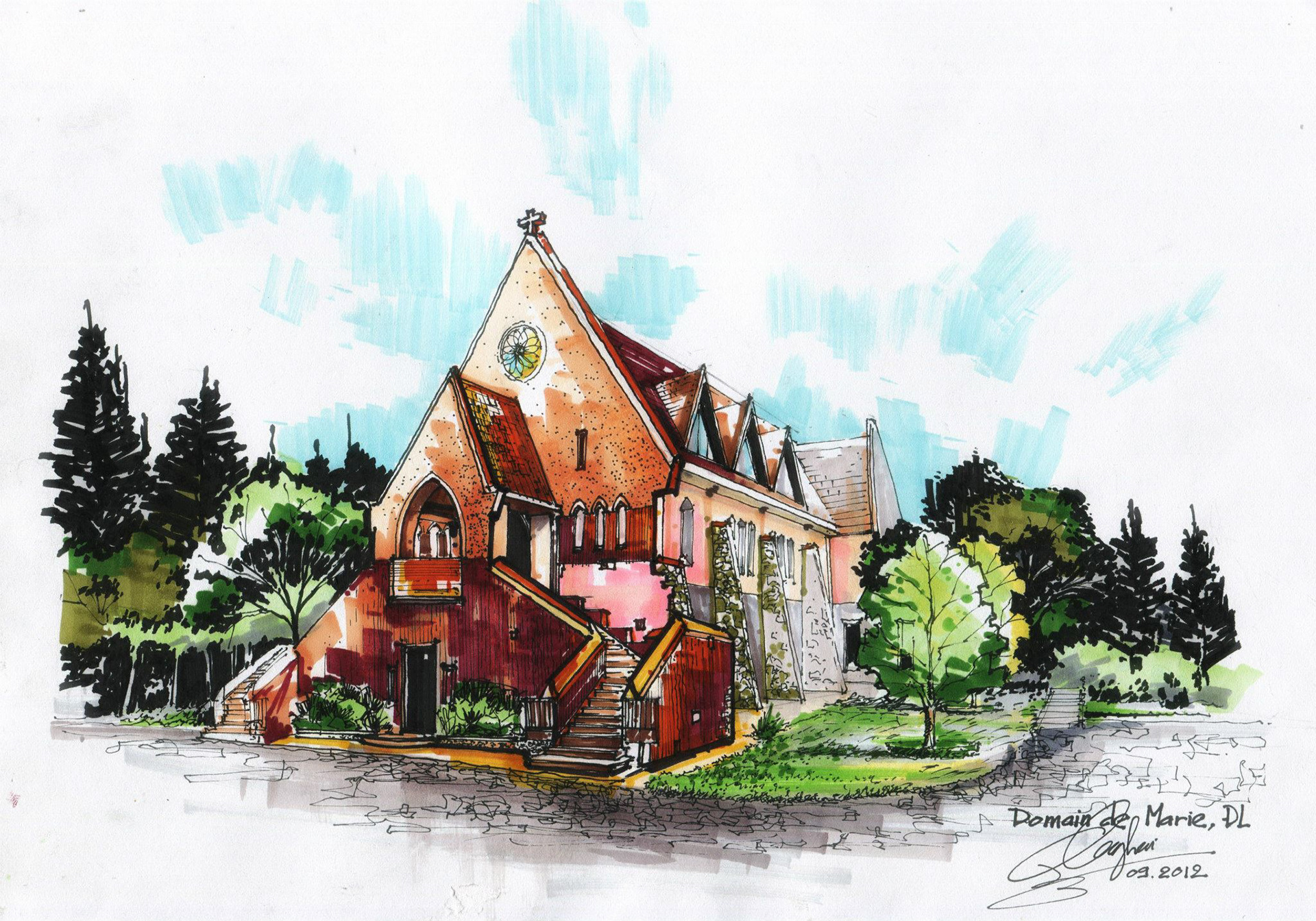 STUDY FROM MARKER CLASS