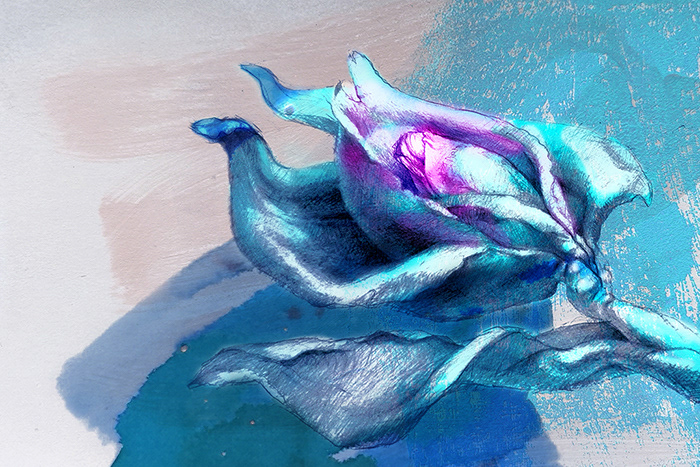 Napięcie, 90x60 cm, grafika cyfrowa, 124/2021, wydruk giclee, 800 pln