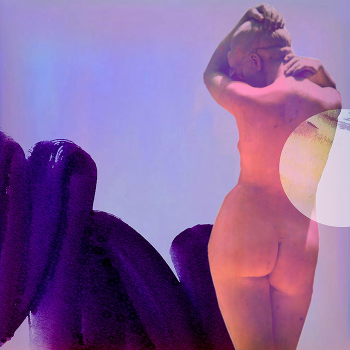 Ciemna noc mija 02, 60x60 cm, wydruk, nr. 114/2021