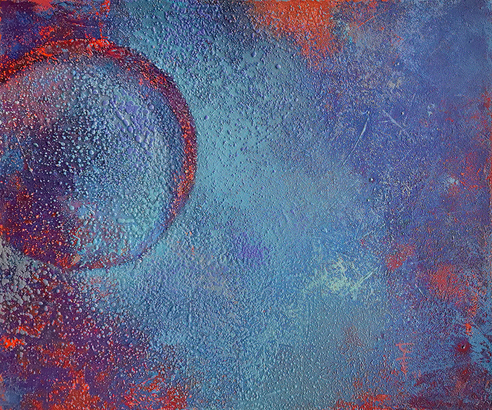 Tlen 01, 60x50 cm, akryl na płótnie, nr. 46/2022