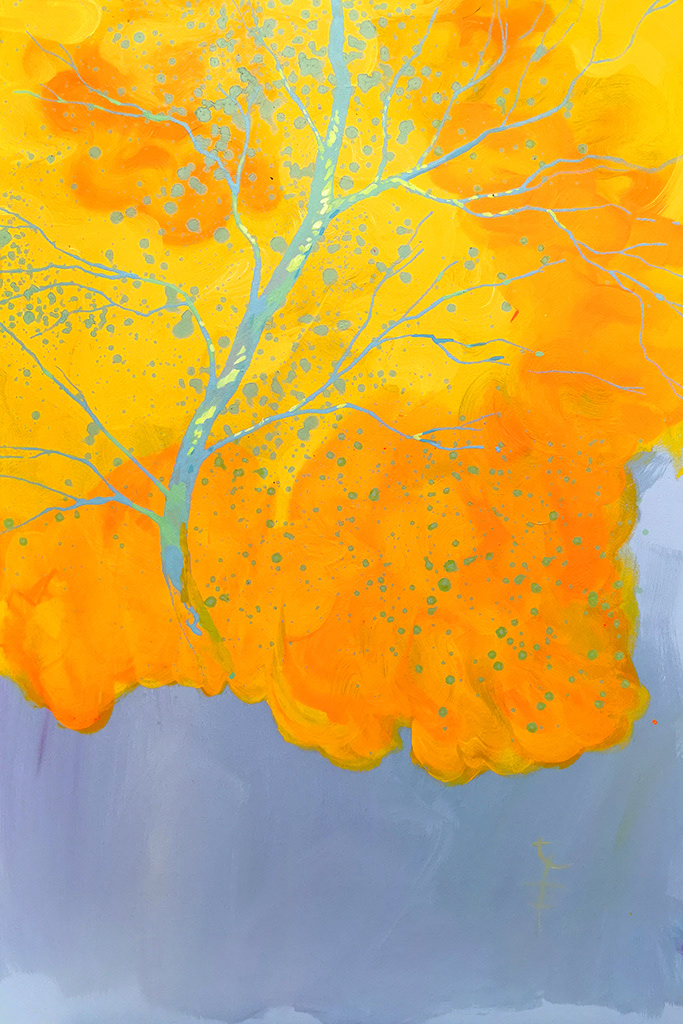 Ceremonia, 90x60 cm, akryl na płycie, nr 62/2022,