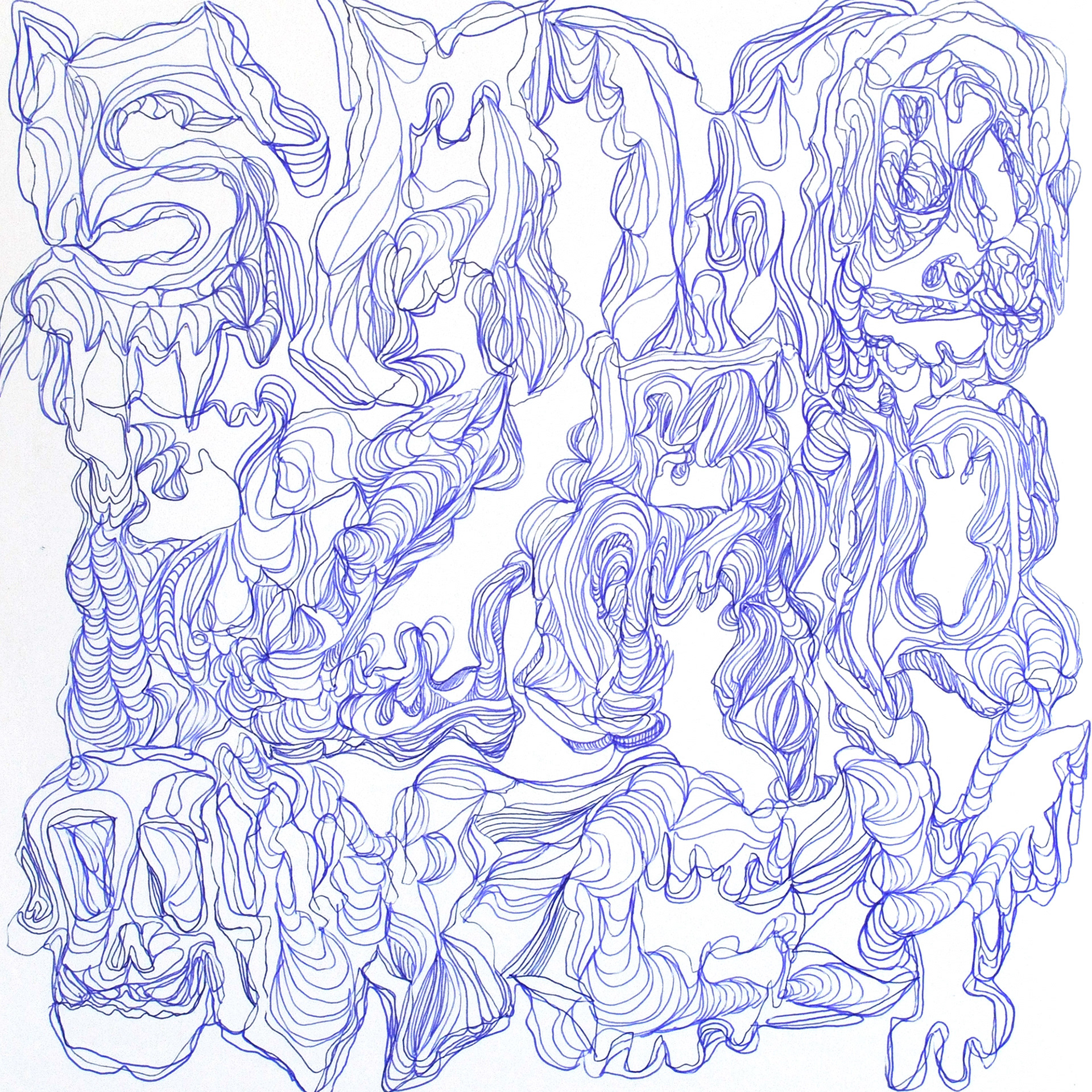 SAMORZADOWCY LP COVER, 2010 32x32 cm