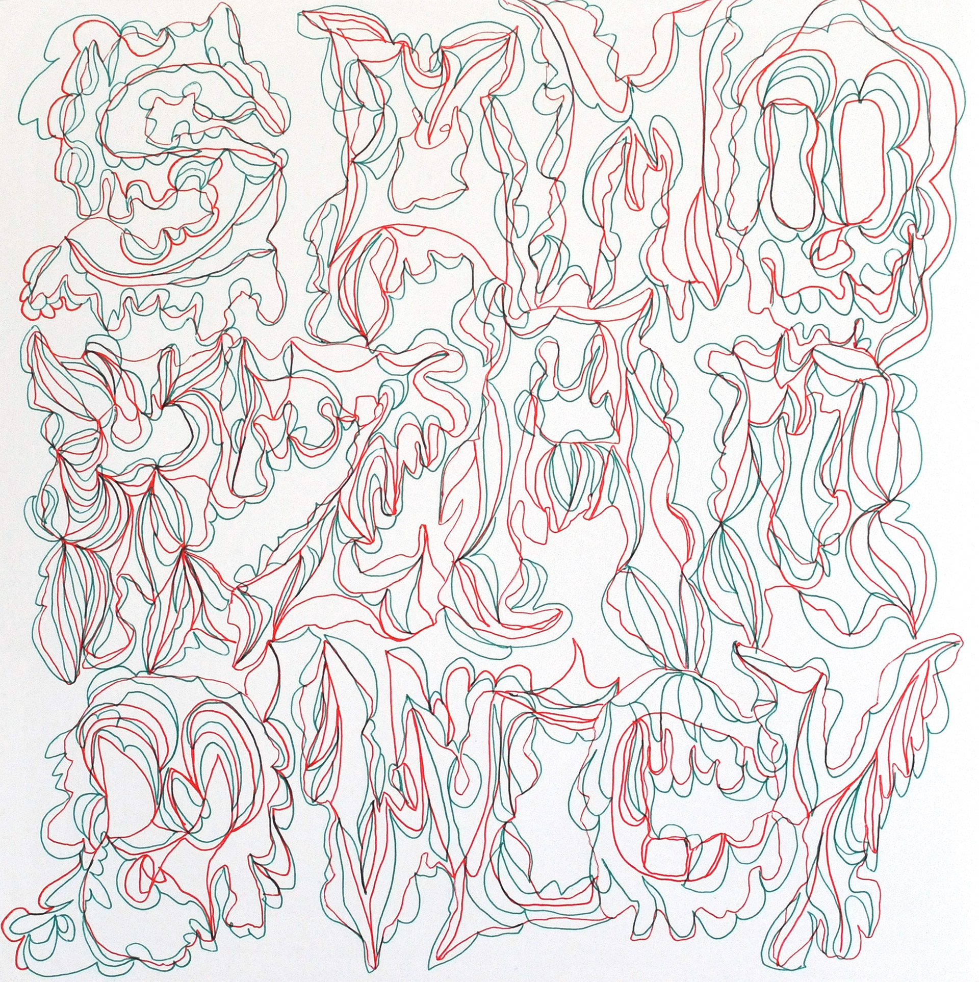 SAMORZADOWCY LP COVER, 2010 32x32 cm