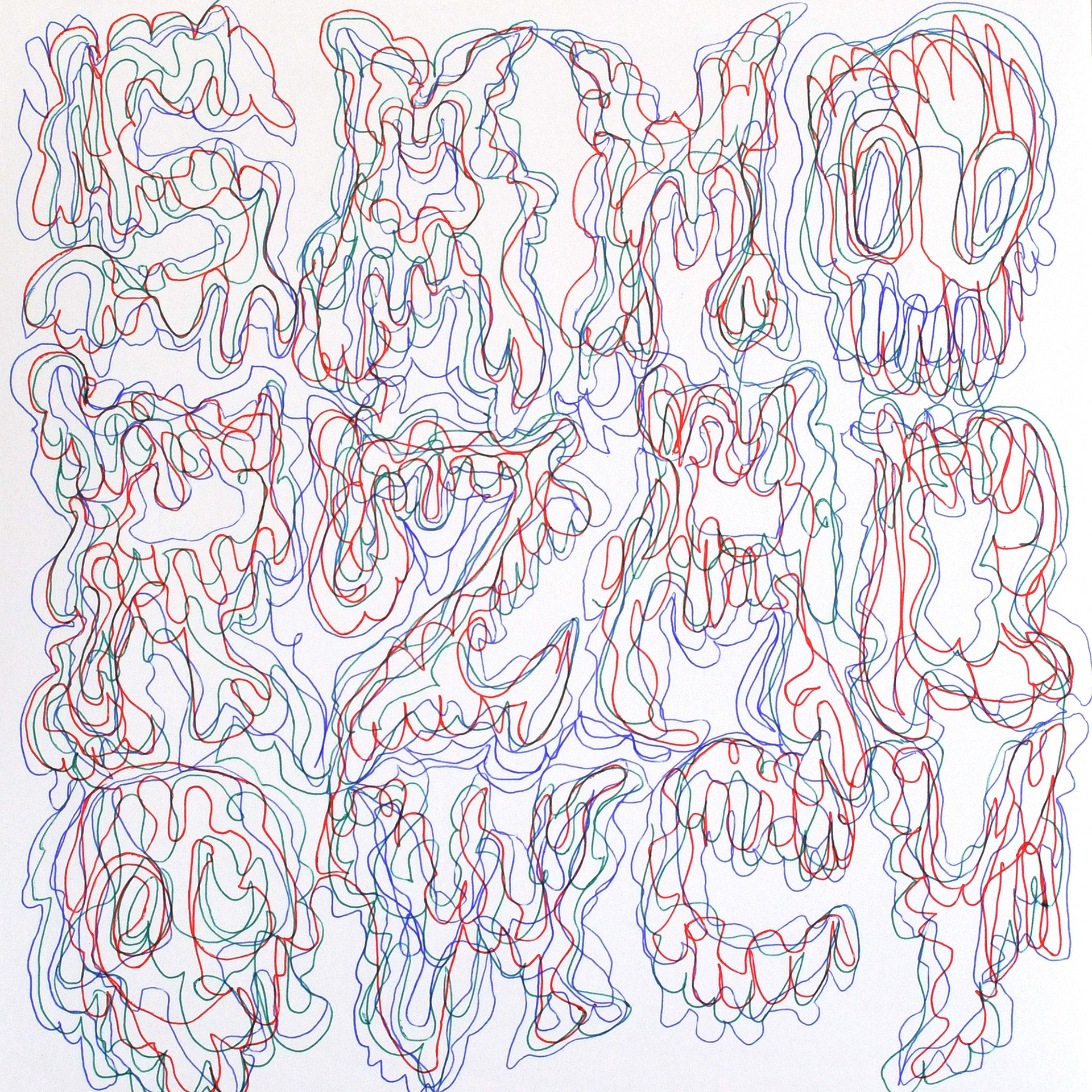SAMORZADOWCY LP COVER, 2010 32x32 cm
