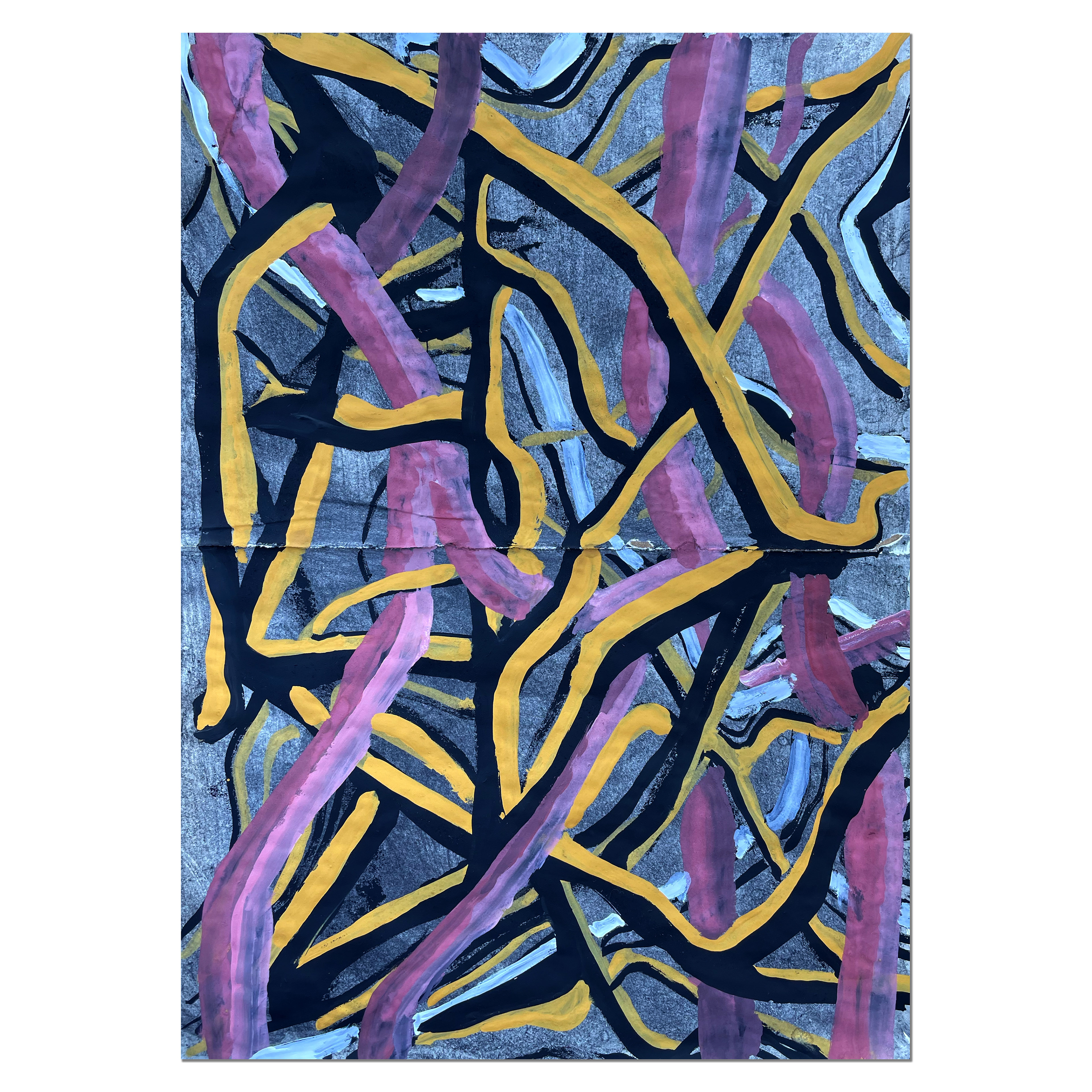 Untitled; 30 x 42 cm, 2022, guasch