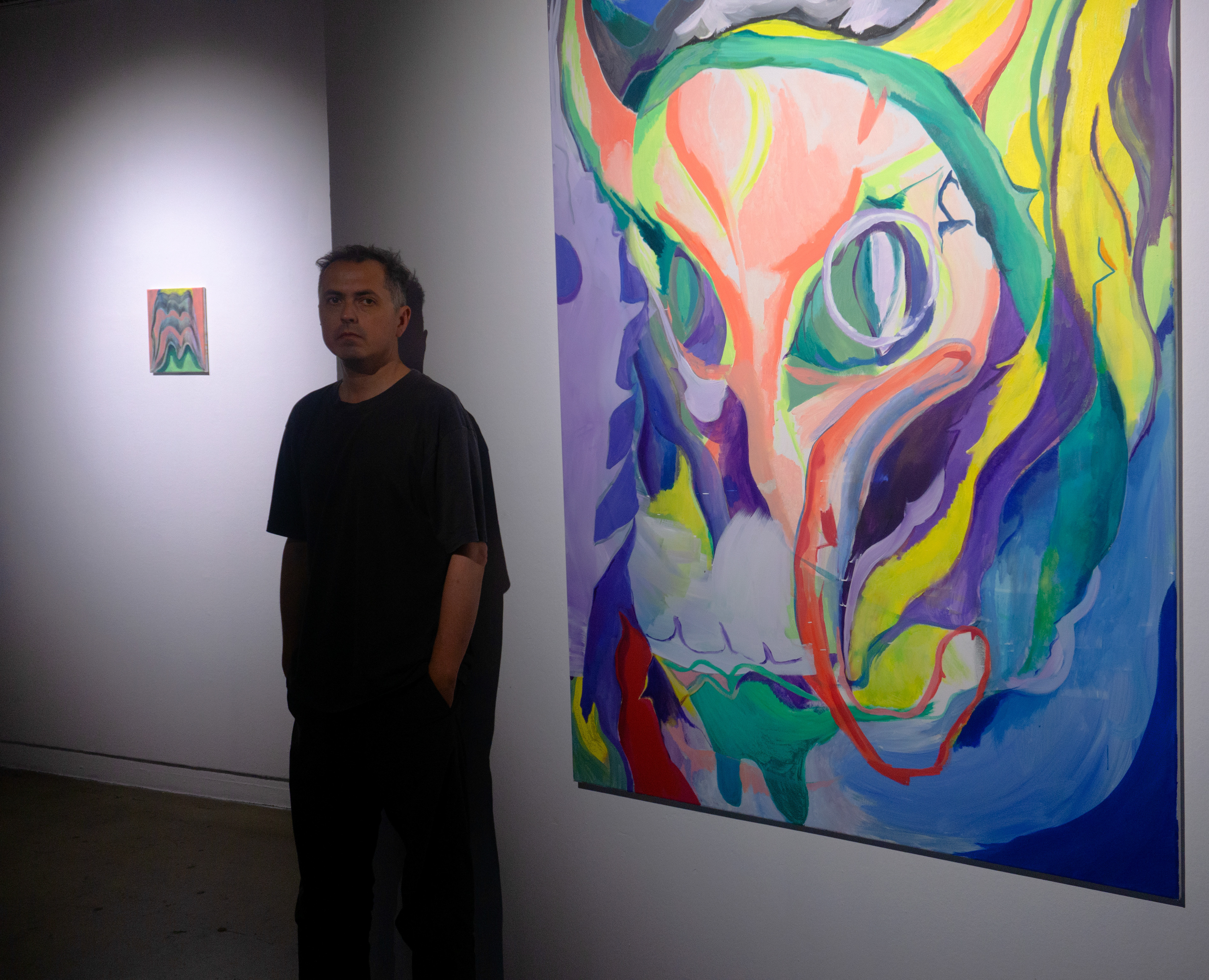 Exhibition at Rondo Sztuki, Katowice, 2022. With Ania Witkowska.