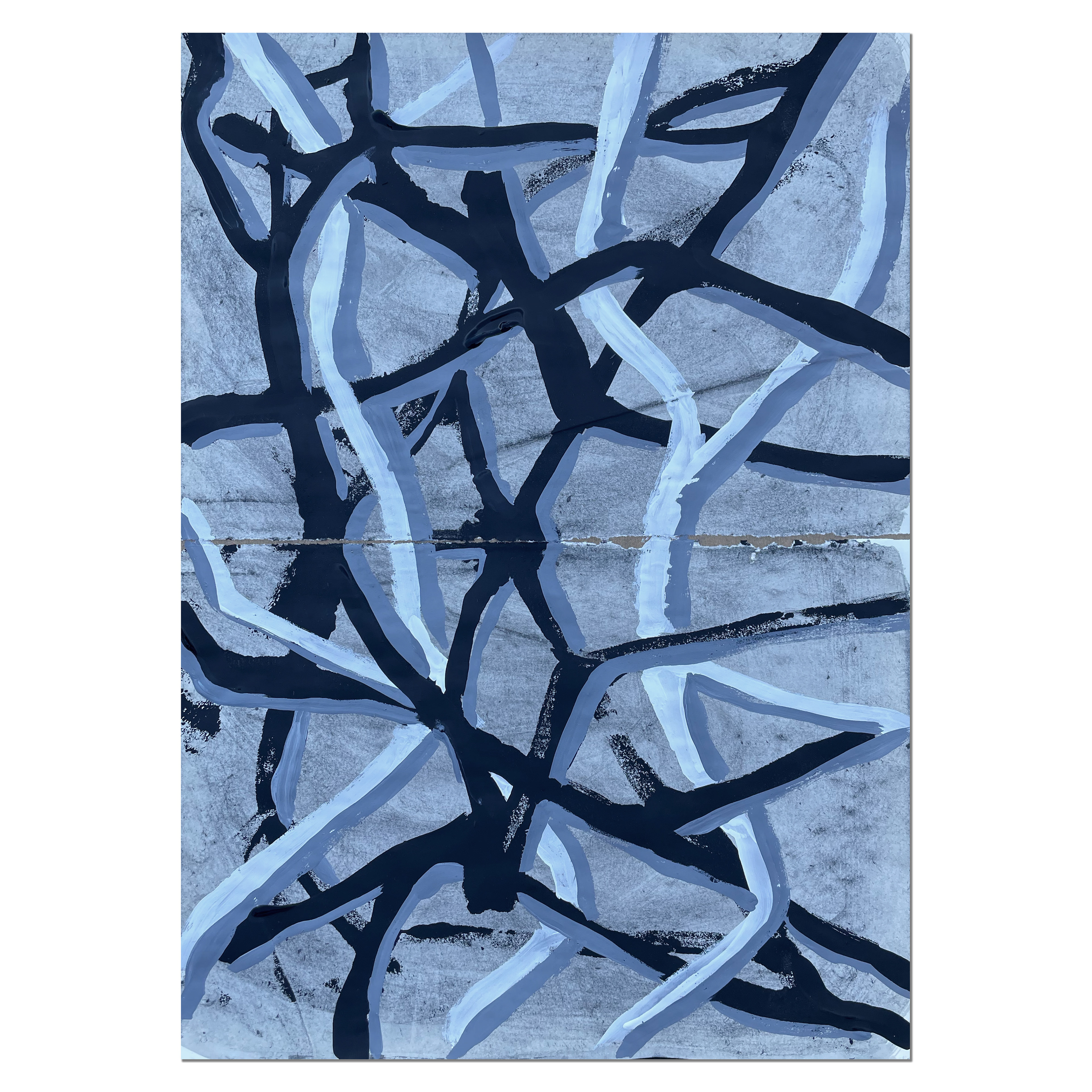 Untitled; 30 x 42 cm, 2022, guasch
