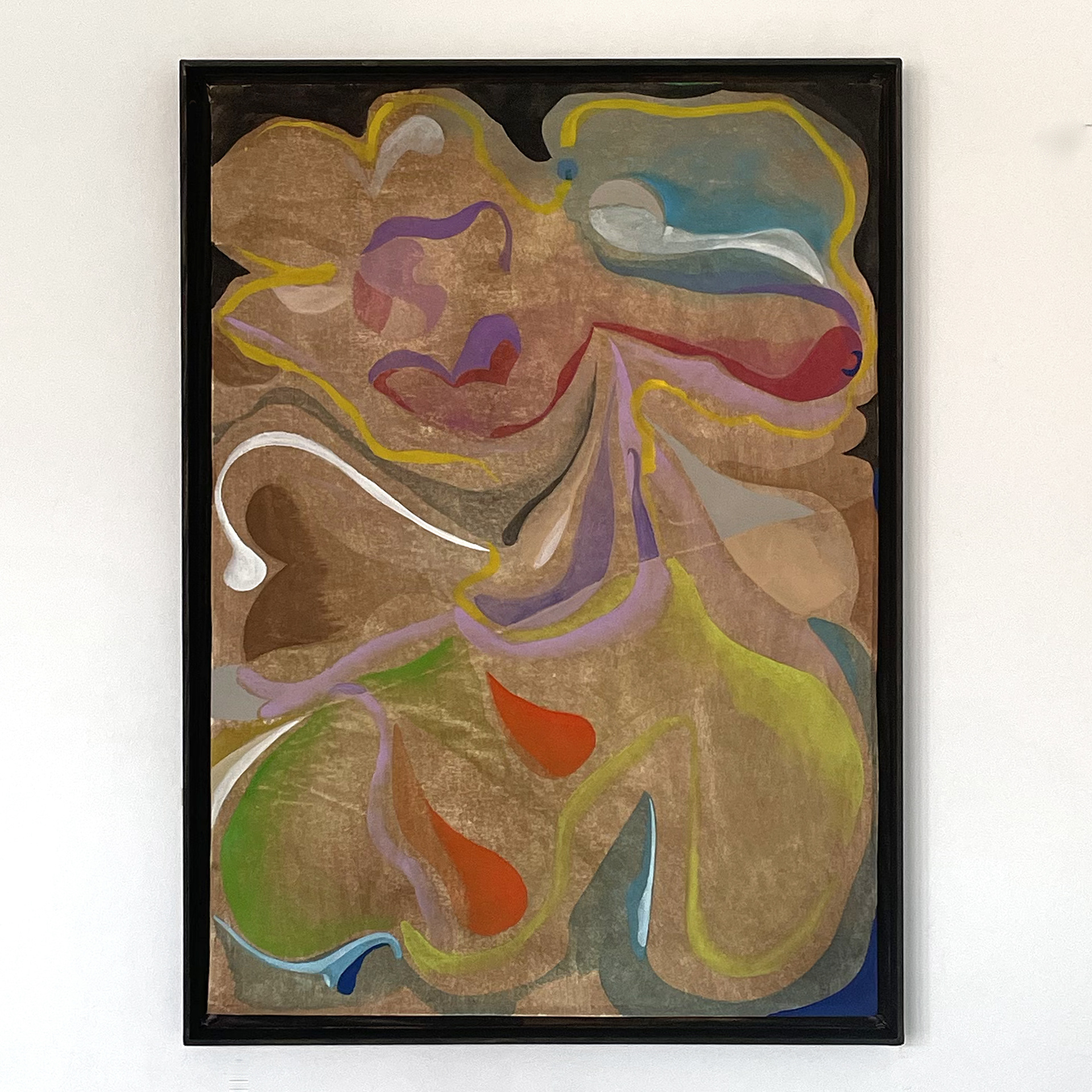 "Matka Uma", guasch on paper, 42x59,4 cm, 2023