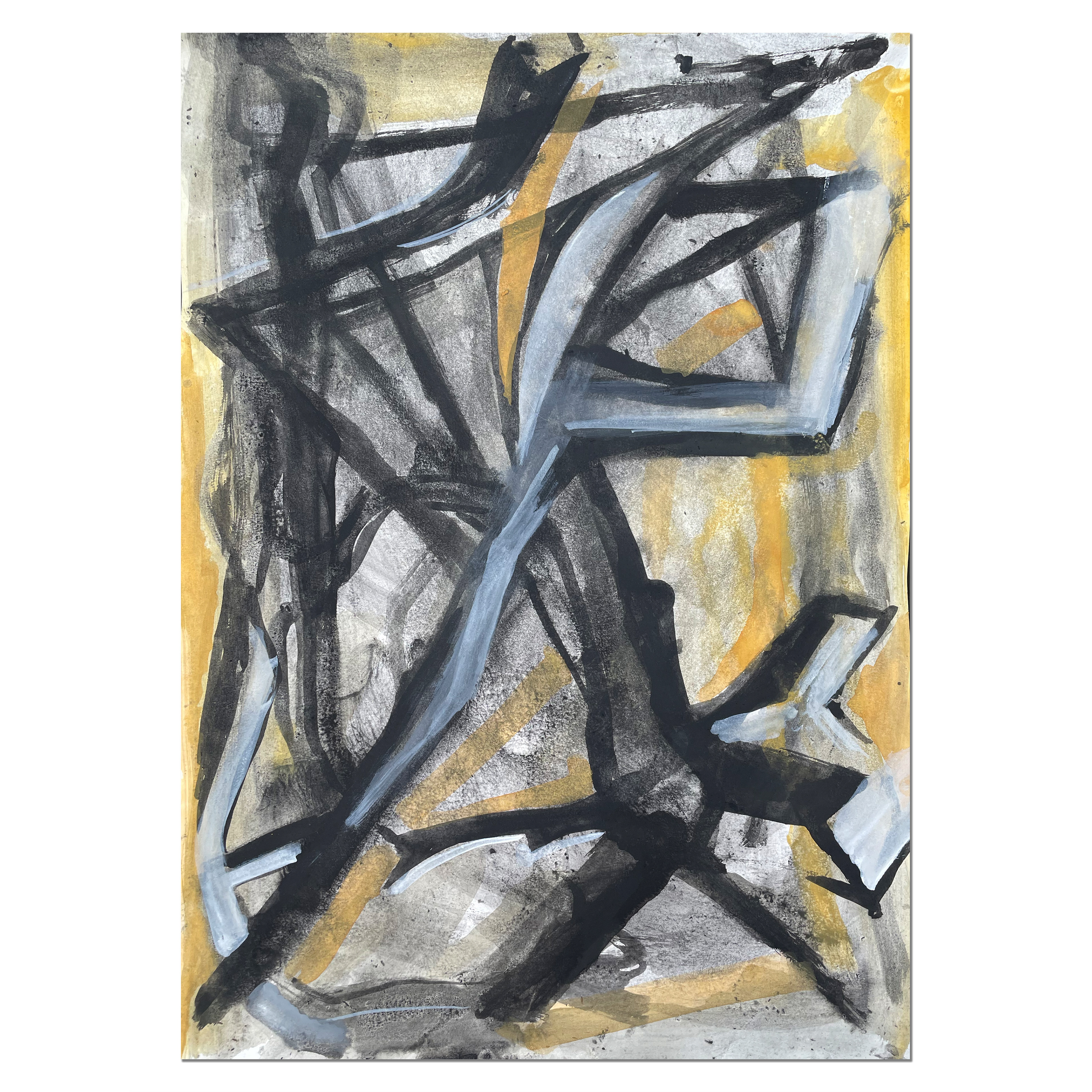 Untitled; 42 x 60 cm, 2022, guasch