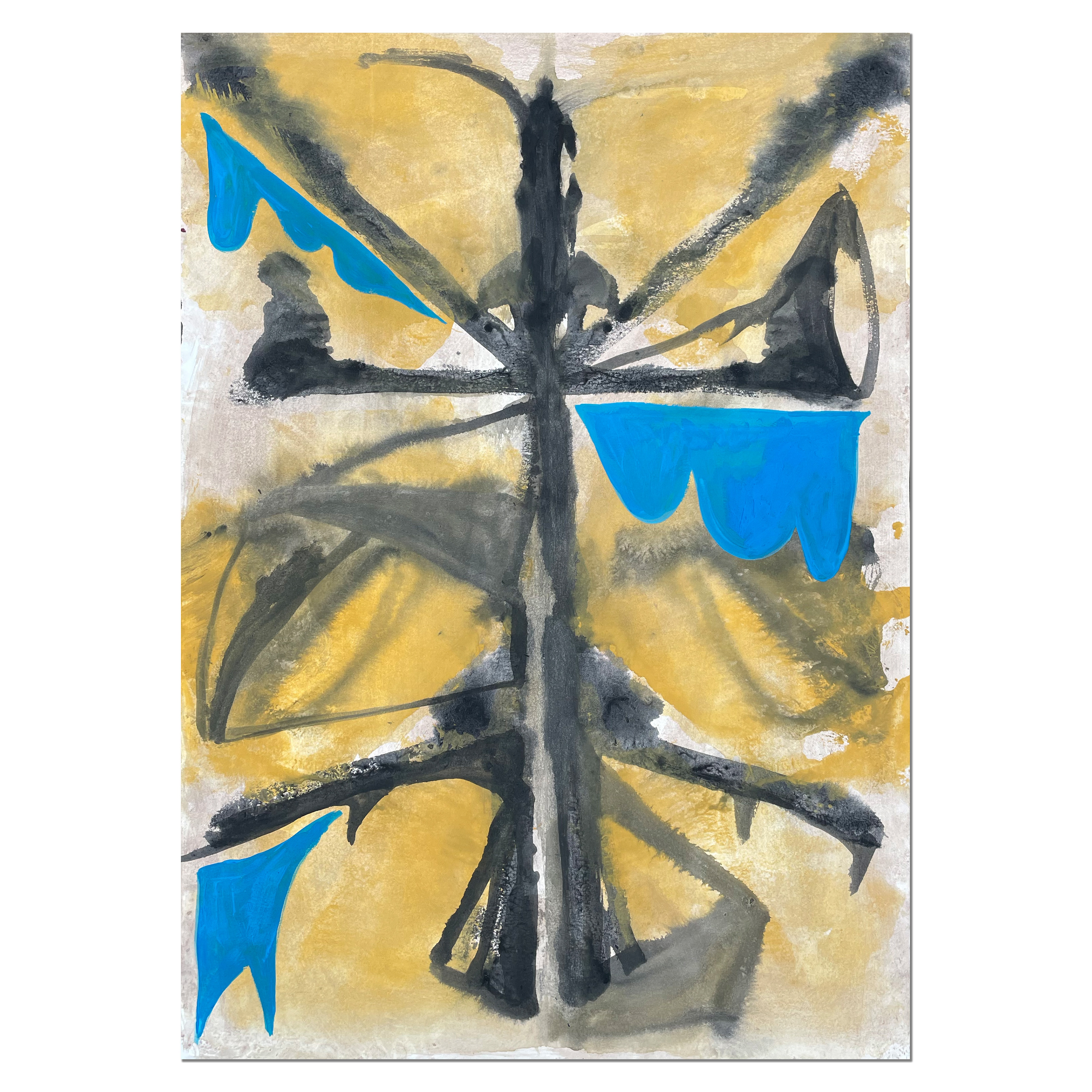 Untitled; 42 x 60 cm, 2022, guasch