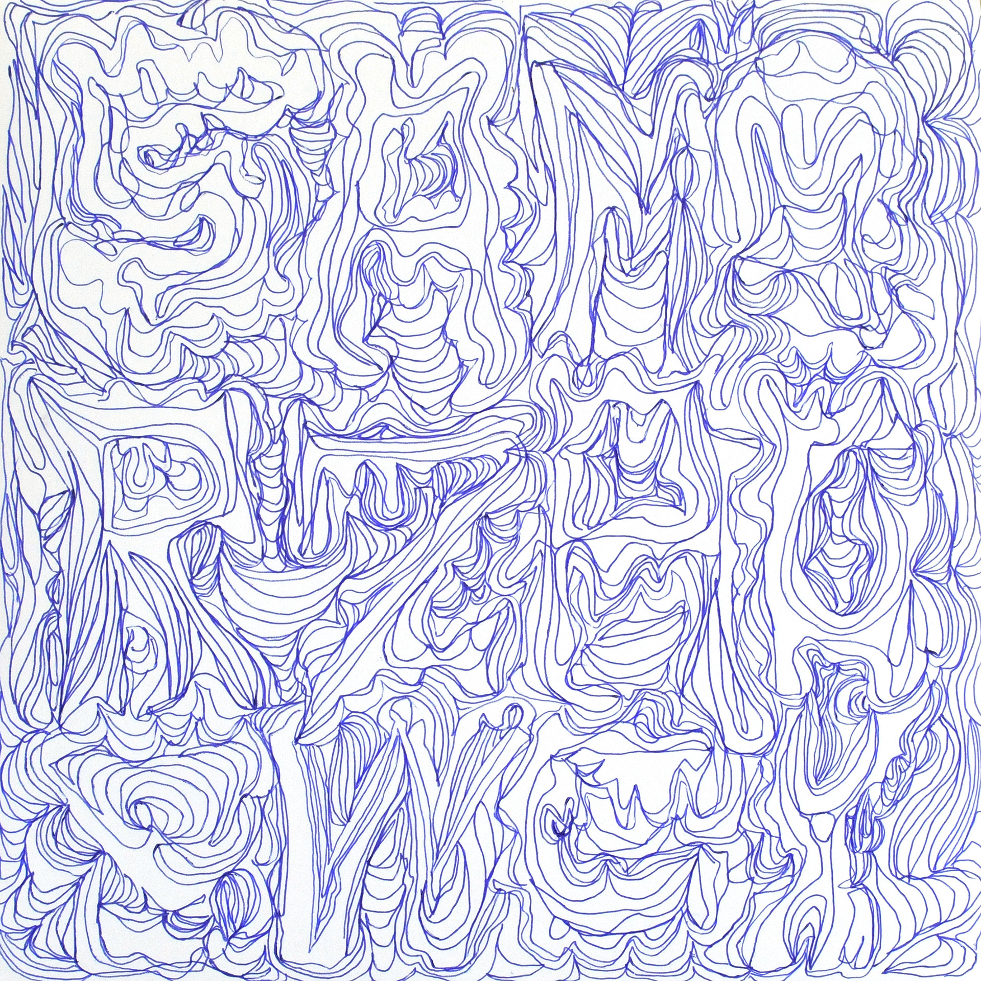 SAMORZADOWCY LP COVER, 2010 32x32 cm