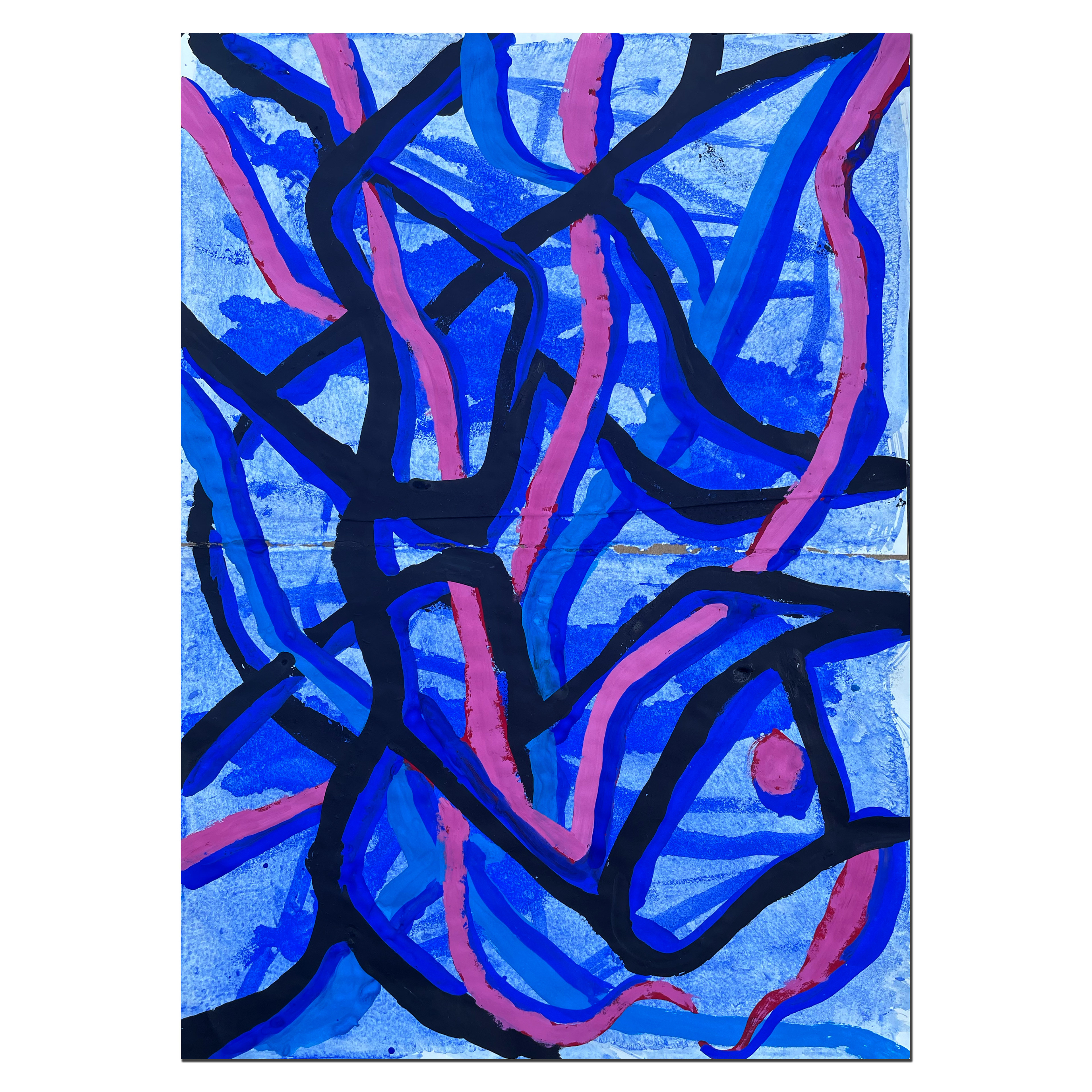 Untitled; 30 x 42 cm, 2022, guasch