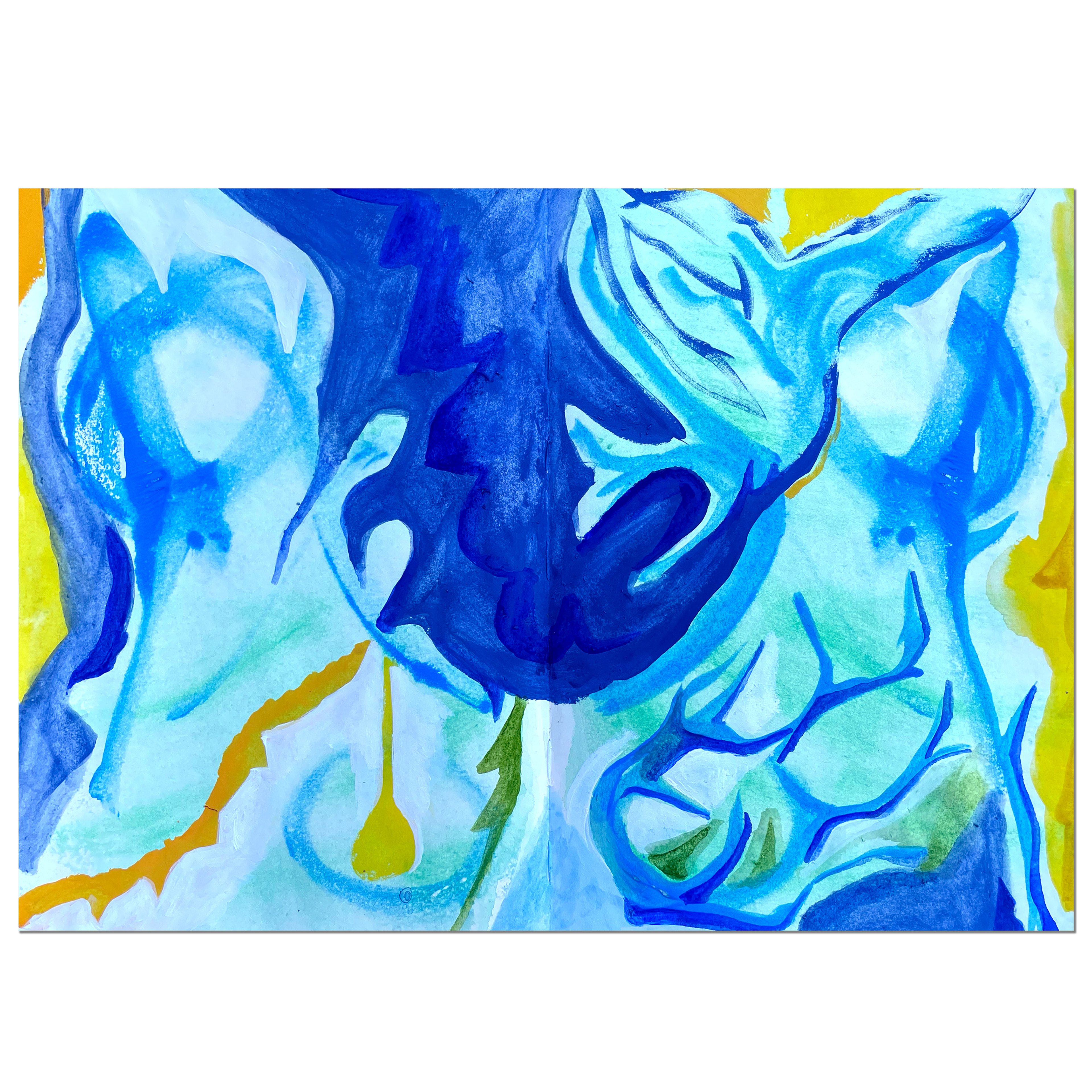 Untitled; 30 x 42 cm, 2022, aquarelle