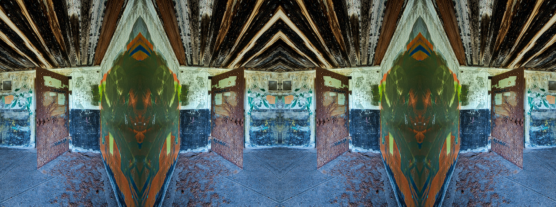 Fort Worden Room #1 Panorama