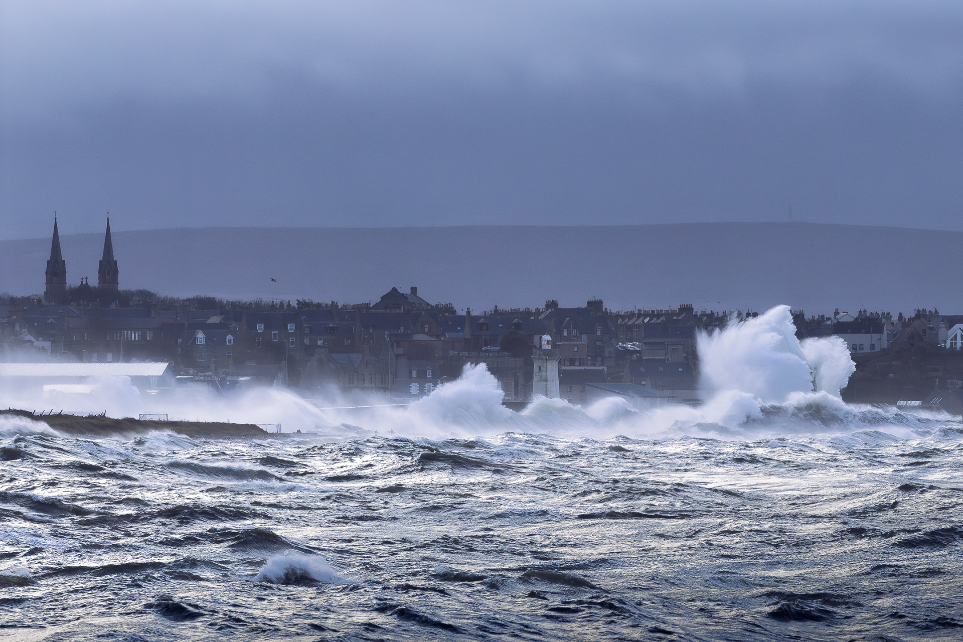 Stormy day at Strathlene
