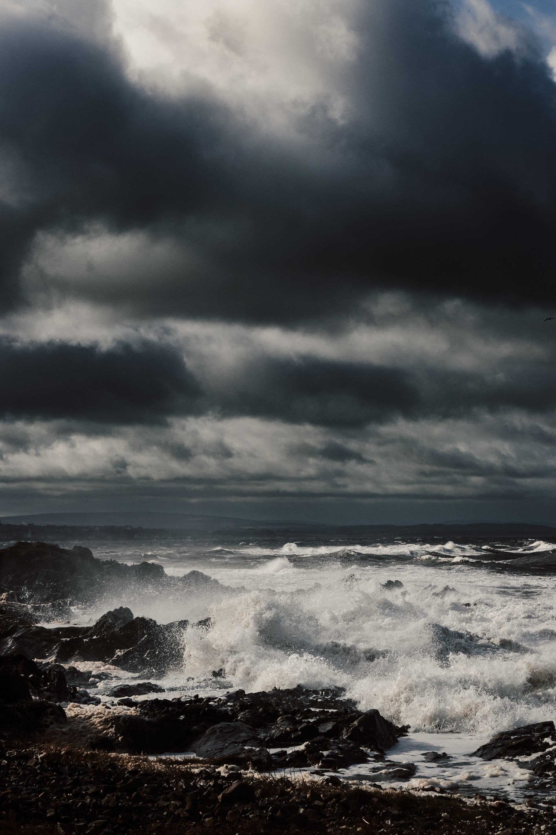 Stormy day at Strathlene